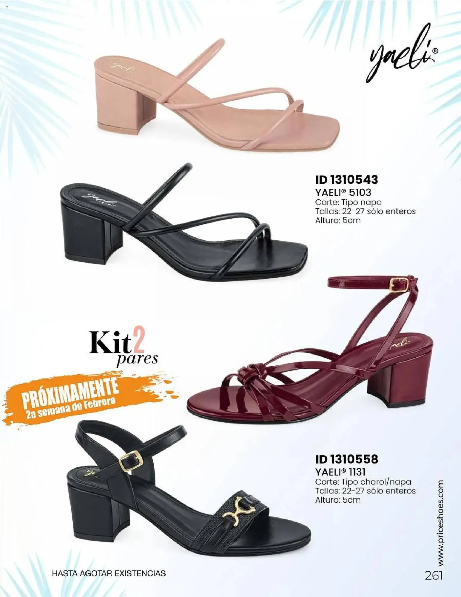 Catálogo de Catálogo Price Shoes 31 de enero al 1 de enero 2027 - Pagina 261