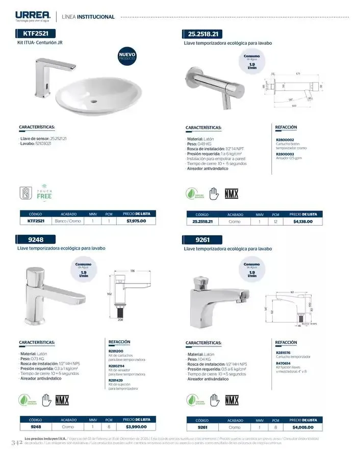 Catálogo de Catálogo Residencial 2025 28 de febrero al 28 de febrero 2026 - Pagina 348