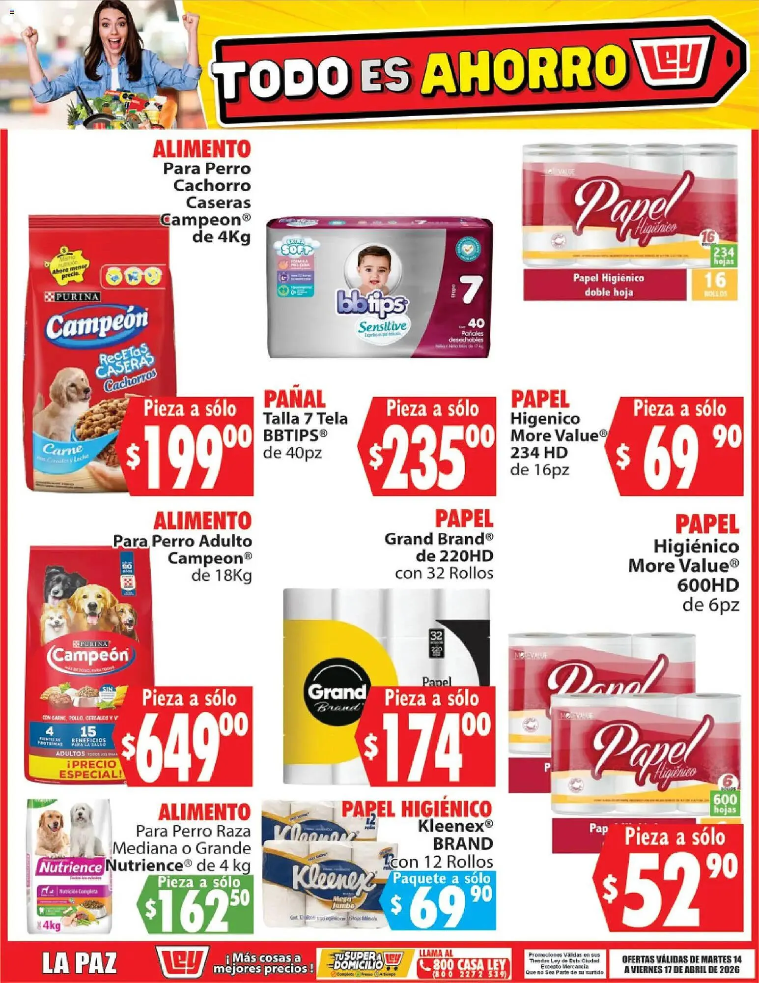 Catálogo de Folleto Casa Ley 14 de abril al 18 de abril 2026 - Pagina 12