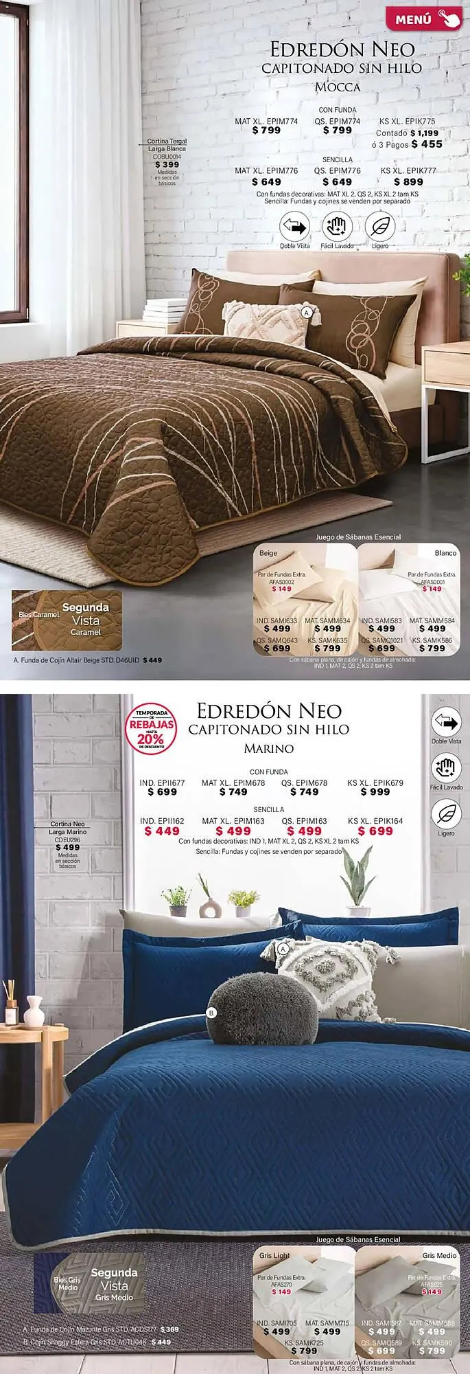 Catálogo de Catálogo Colchas Concord 1 de febrero al 2 de mayo 2026 - Pagina 29
