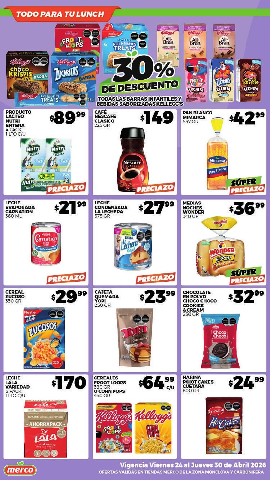 Catálogo de Folleto Merco 24 de abril al 30 de abril 2026 - Pagina 6