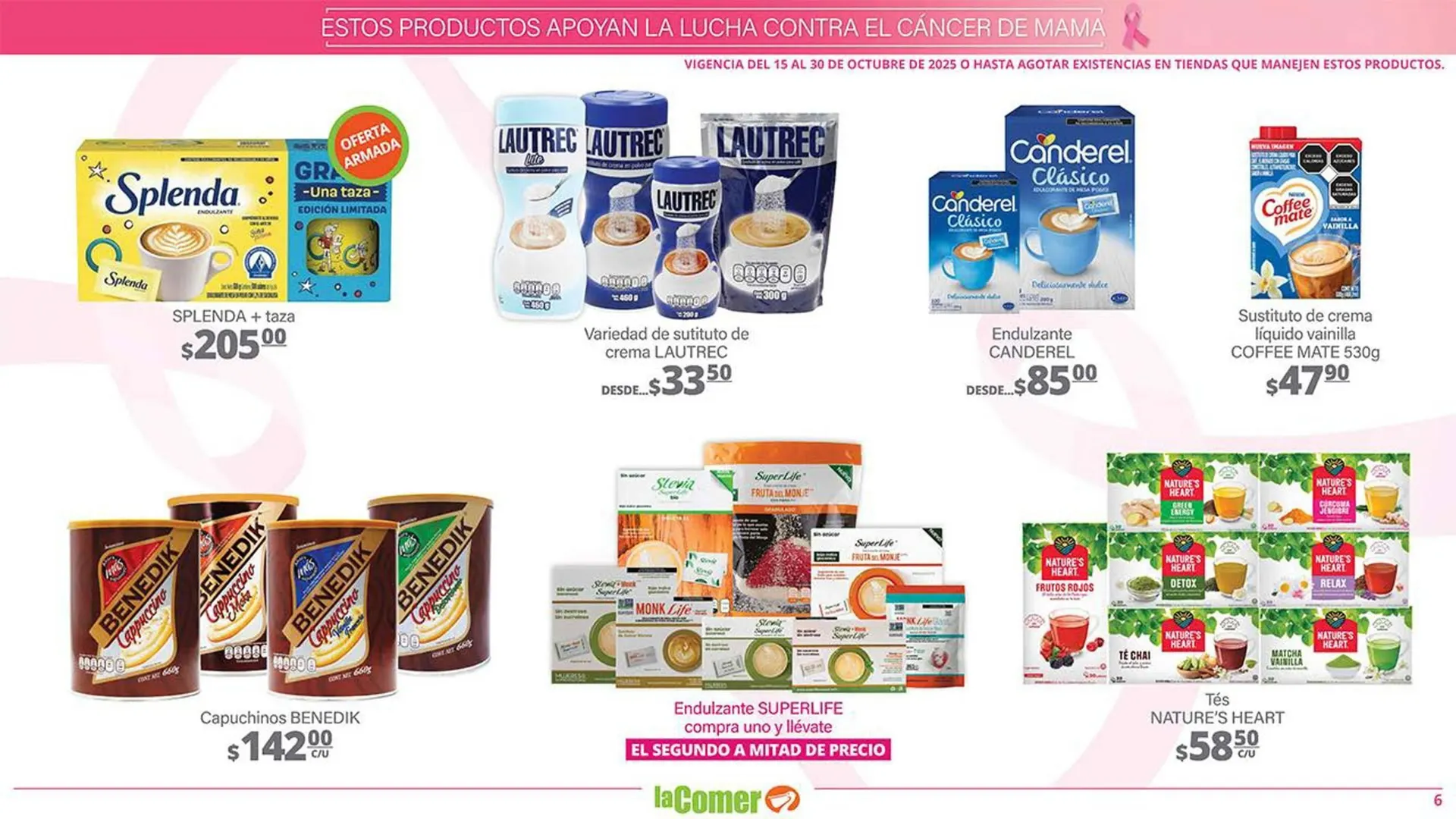 Catálogo de Folleto La Comer 15 de octubre al 30 de octubre 2025 - Pagina 6