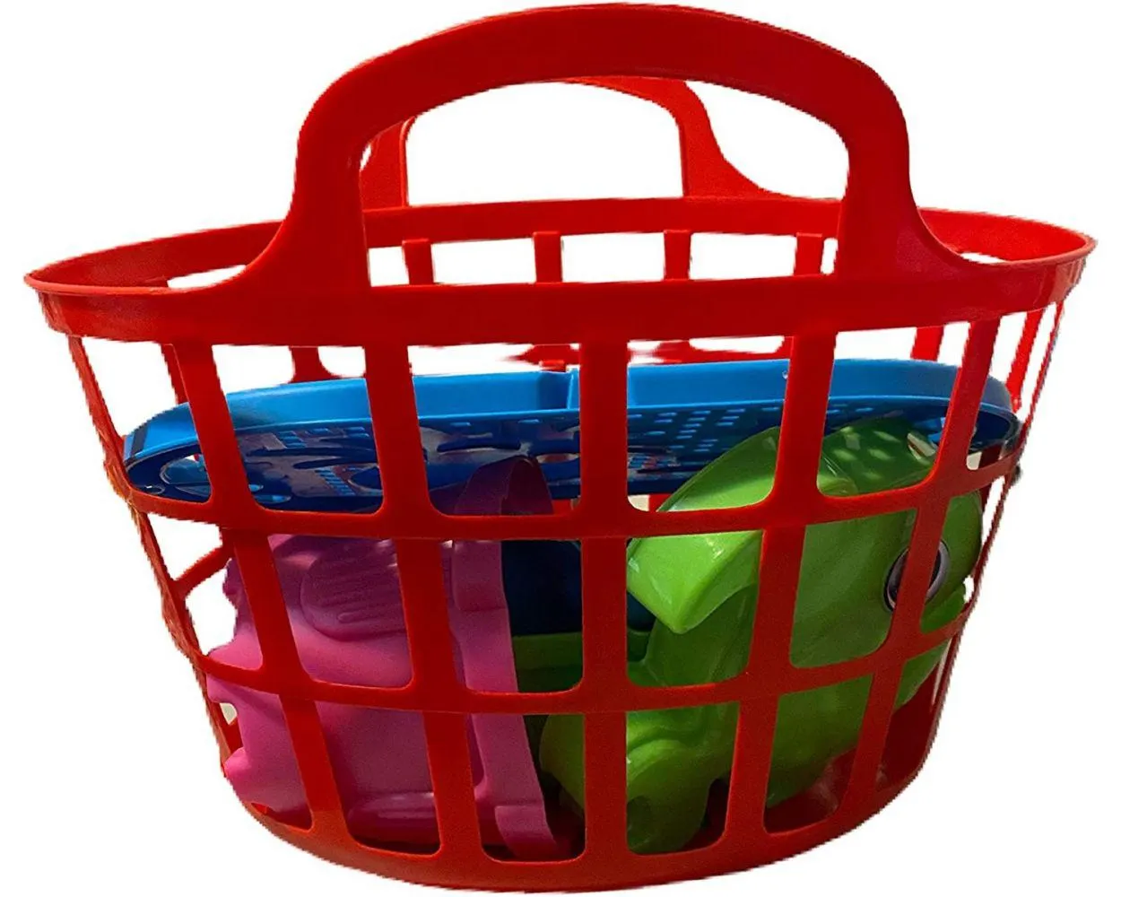 American Plastic Canasta con accesorios de playa