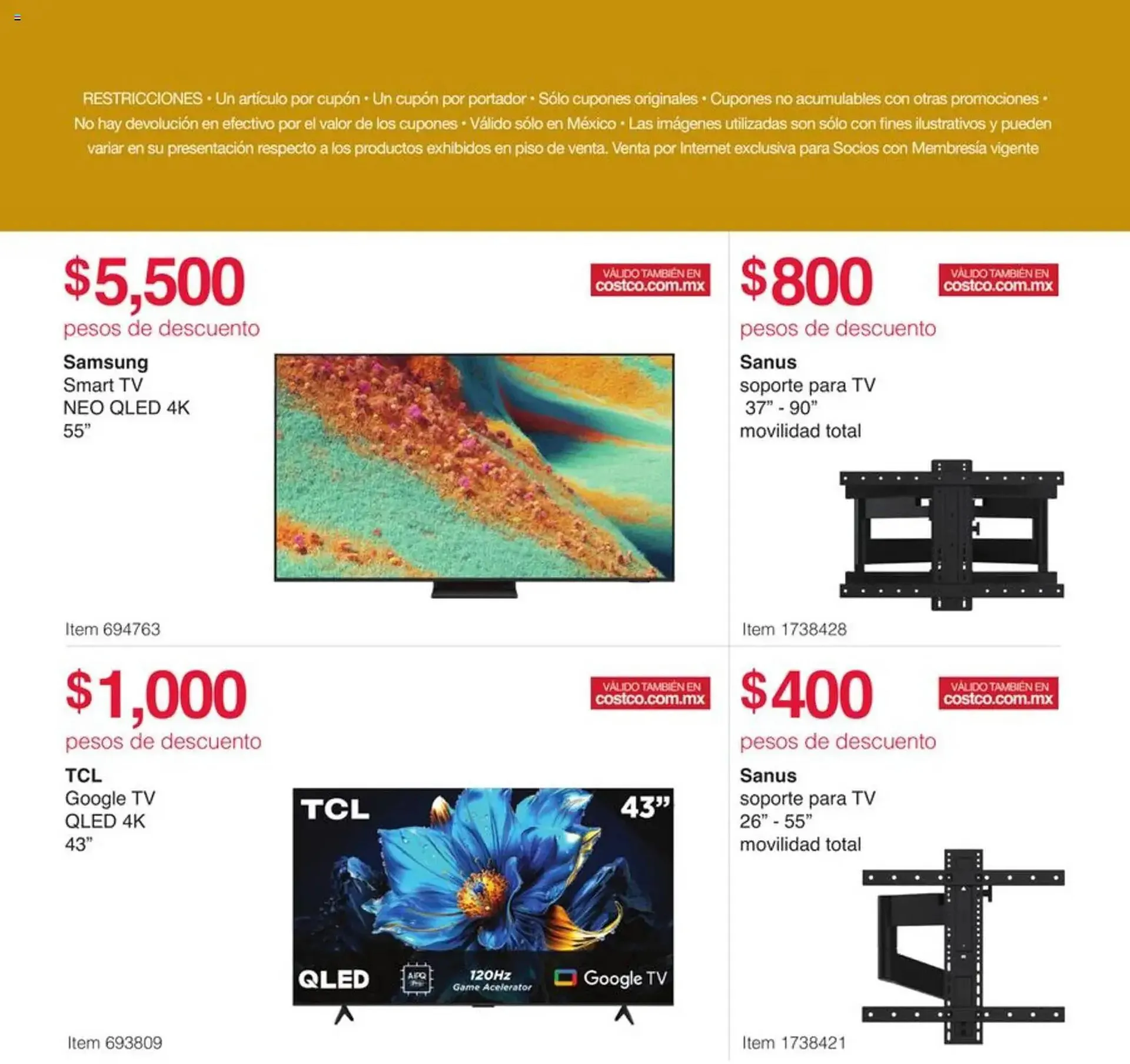 Catálogo de Catálogo Costco 10 de noviembre al 24 de noviembre 2025 - Pagina 3