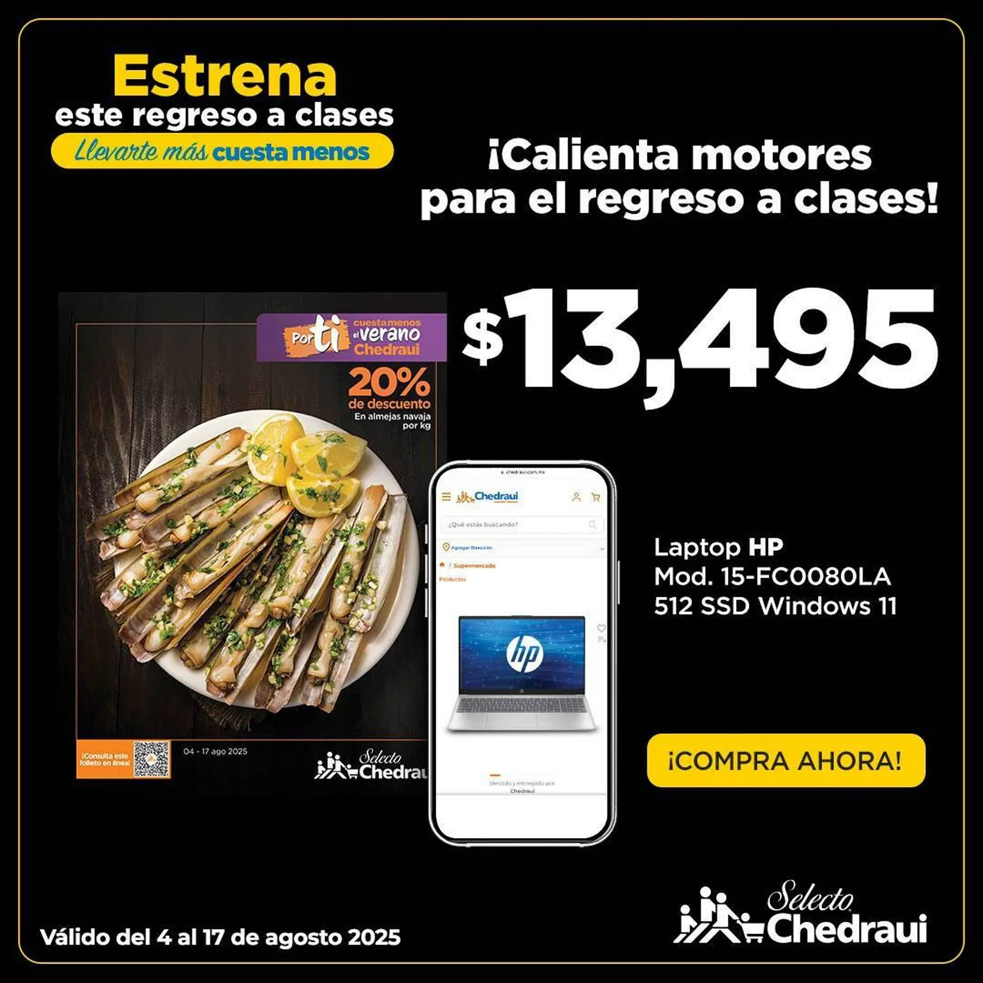 Catálogo de Catálogo Chedraui 14 de agosto al 17 de agosto 2025 - Pagina 1