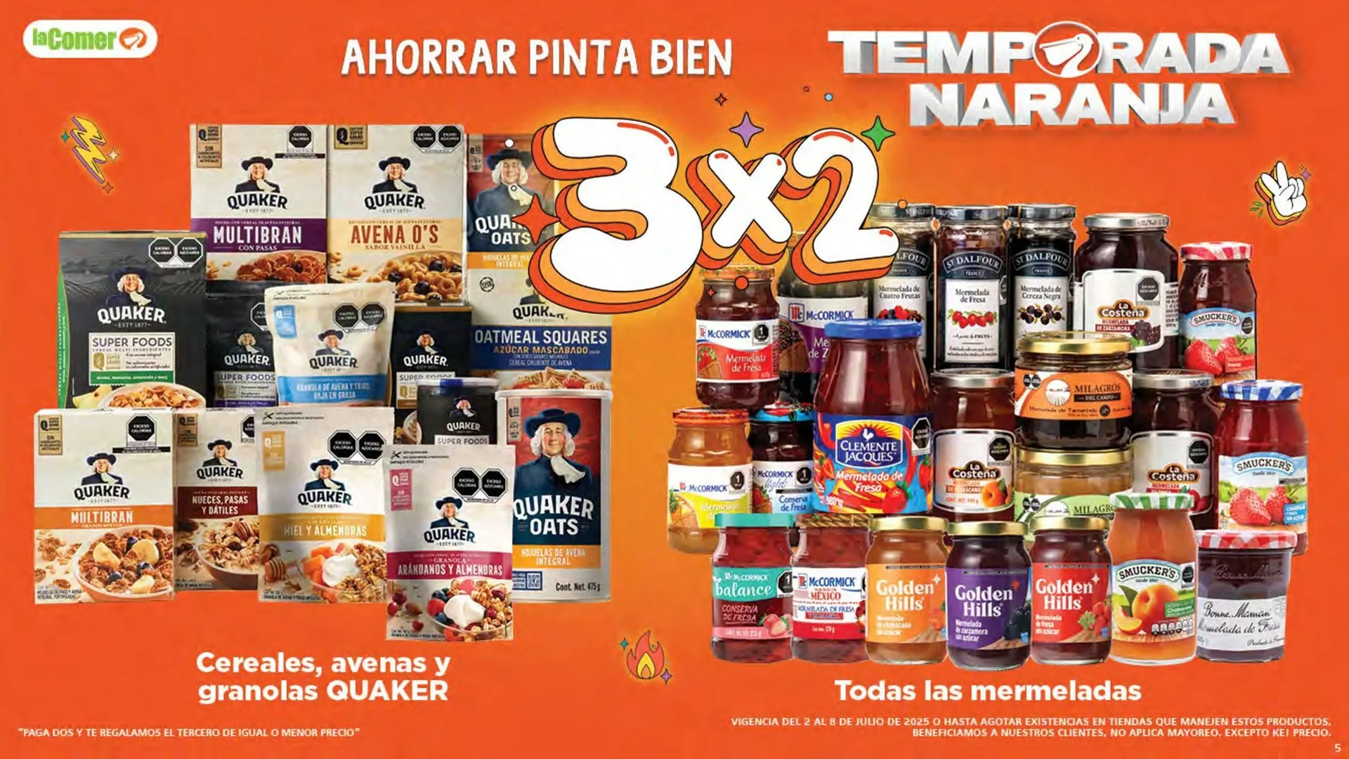 Catálogo de Catálogo La Comer 2 de julio al 8 de julio 2025 - Pagina 5