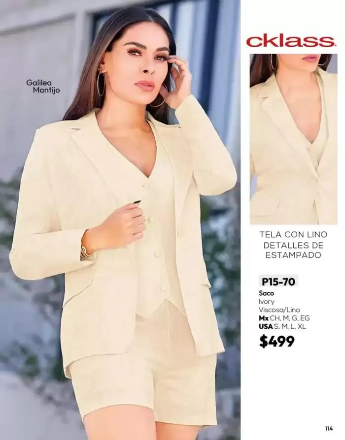 Catálogo de Catálogo Cklass Ropa Complemento de Verano 2025 México 1 de marzo al 30 de septiembre 2025 - Pagina 115