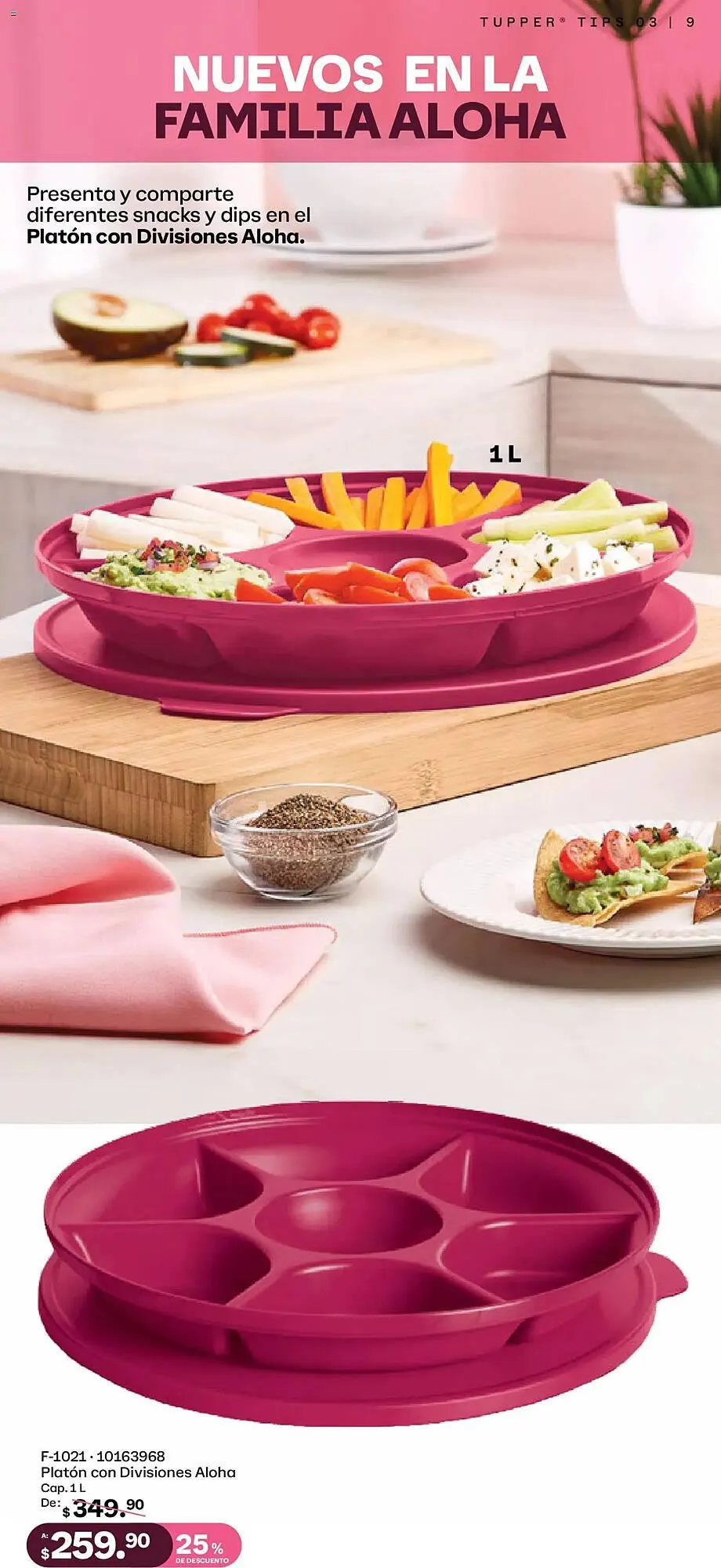 Catálogo de Catálogo Tupperware 24 de febrero al 23 de marzo 2025 - Pagina 9