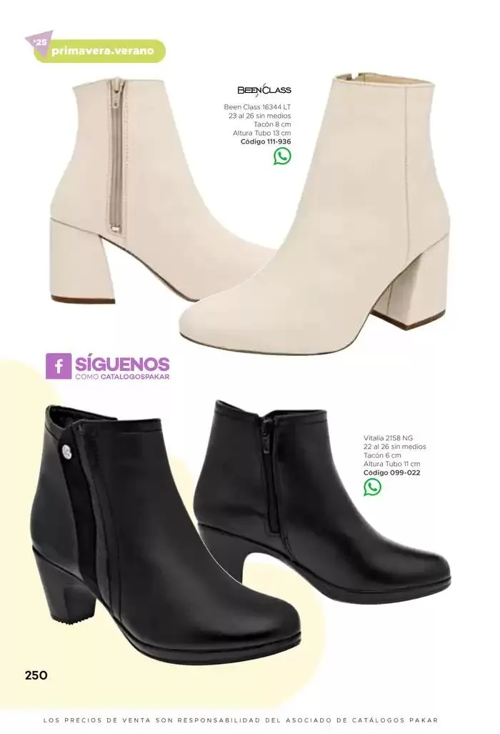 Catálogo de Pakar Mujer 31 de enero al 31 de agosto 2025 - Pagina 250