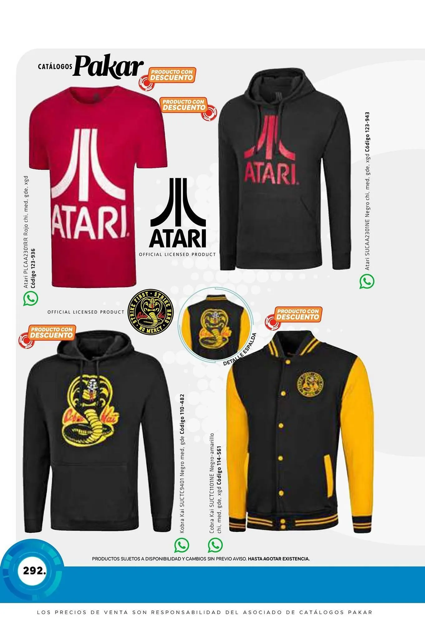 Catálogo de Catálogo SC Pakar 29 de abril al 29 de abril 2025 - Pagina 292