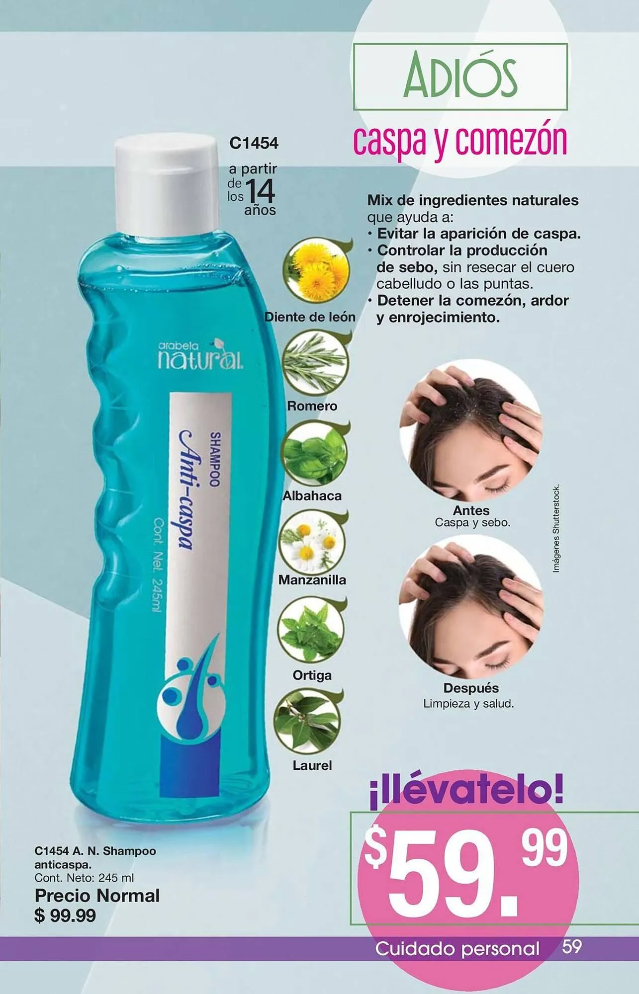 Catálogo de Catálogo Arabela 25 de abril al 16 de mayo 2024 - Pagina 59