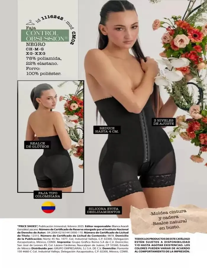 Catálogo de FAJAS | PV | ACO | 2025 | 1E 1 de marzo al 31 de marzo 2025 - Pagina 8