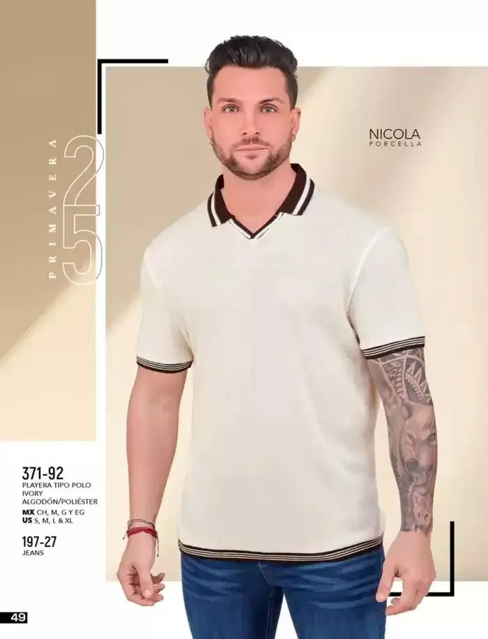 Catálogo de Catálogo Cklass Ropa Caballero Primavera Verano 2025 8 de enero al 30 de junio 2025 - Pagina 53