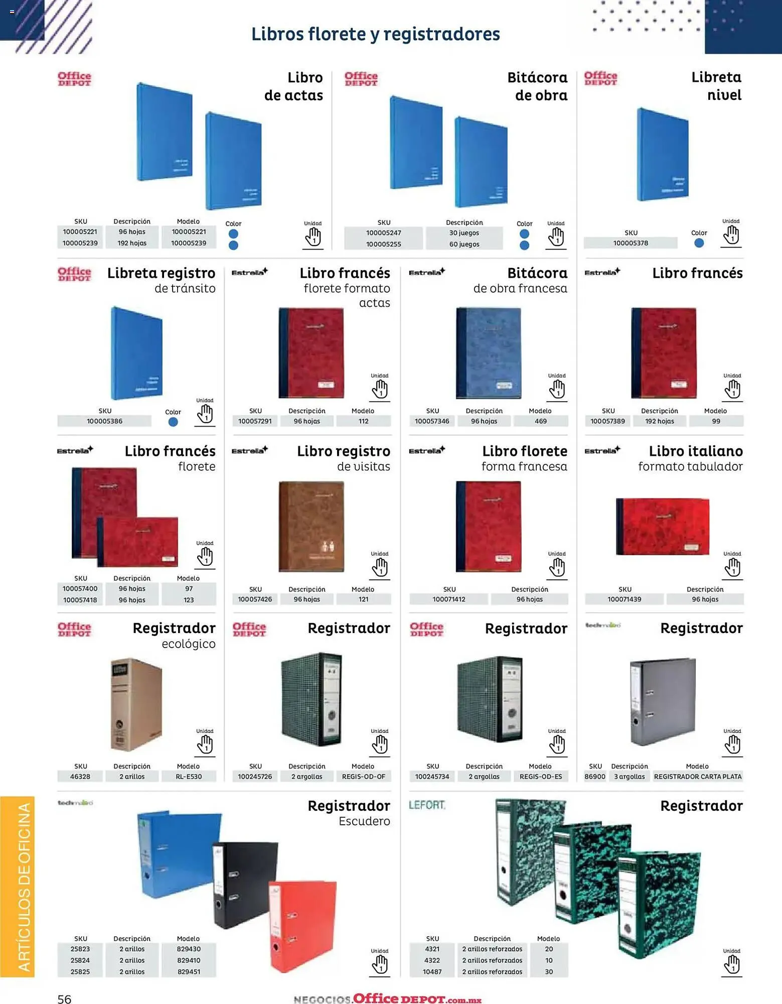 Catálogo de Catálogo Office Depot 12 de enero al 1 de enero 2027 - Pagina 58