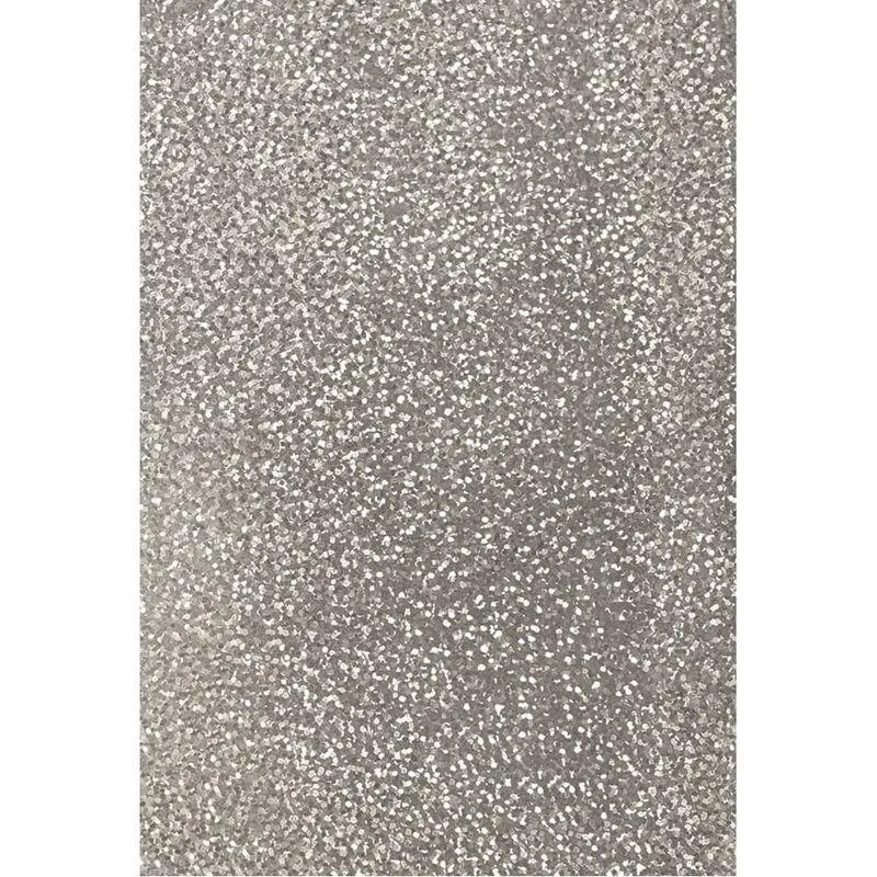 Papel Metálico Holográfico Big Dots de 50 x 70 cm Plata con 10