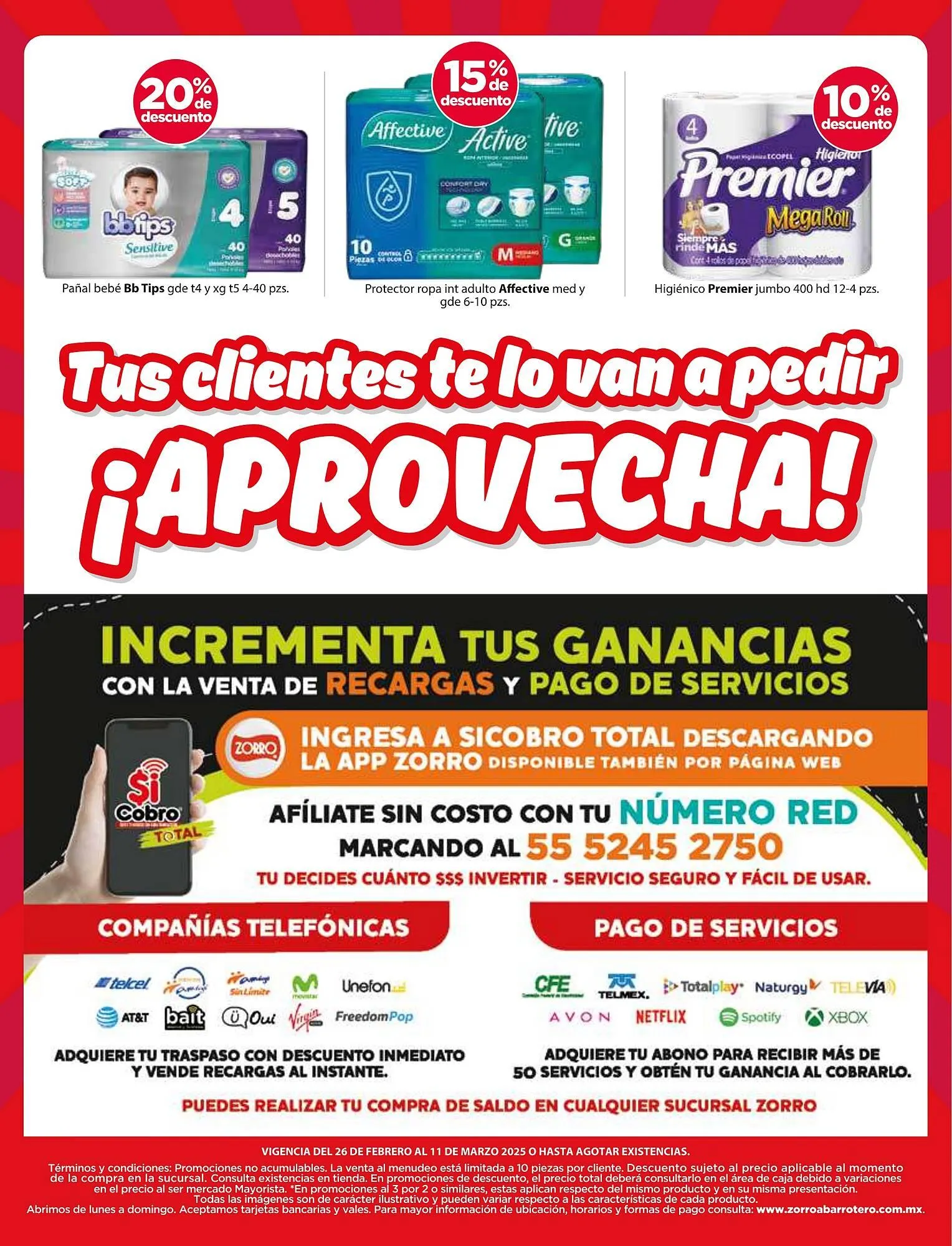 Catálogo de Catálogo Zorro 26 de febrero al 11 de marzo 2025 - Pagina 17