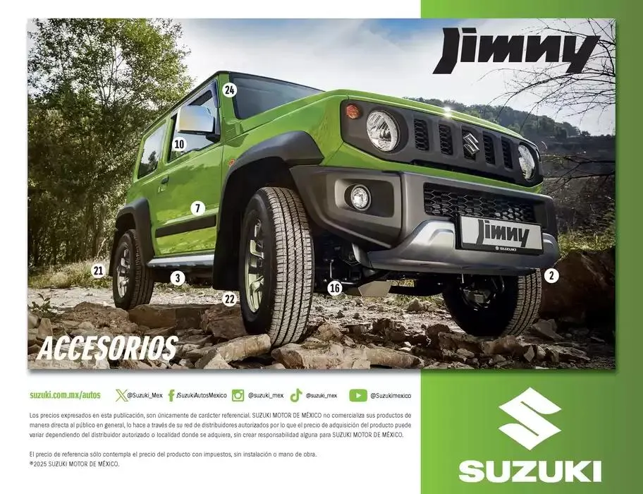 Catálogo de Catálogo JIMNY 14 de marzo al 31 de diciembre 2025 - Pagina 14