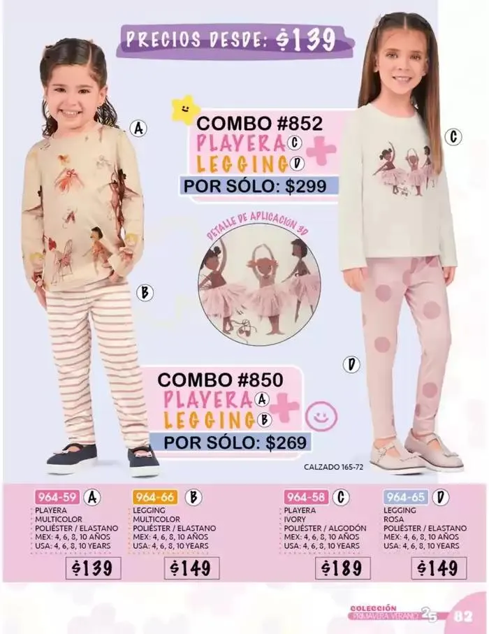 Catálogo de Catálogo Cklass Kids Niñas Primavera Verano 2025 México 8 de enero al 30 de junio 2025 - Pagina 84