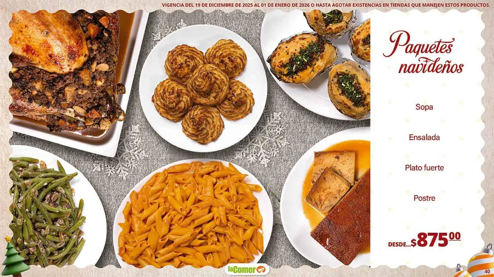 Catálogo de Folleto La Comer 19 de diciembre al 1 de enero 2026 - Pagina 40