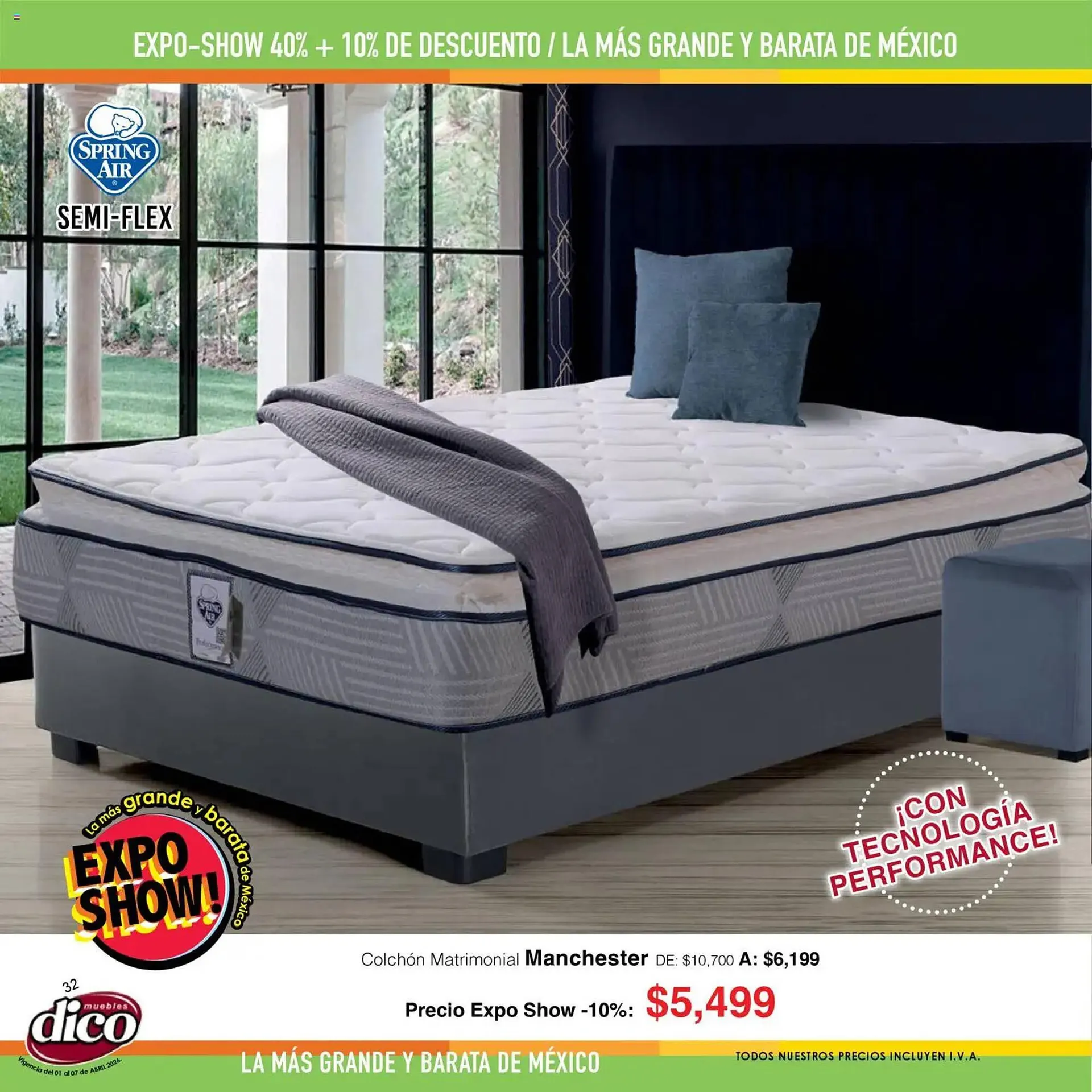 Catálogo de Catálogo Muebles Dico 1 de abril al 7 de abril 2026 - Pagina 32