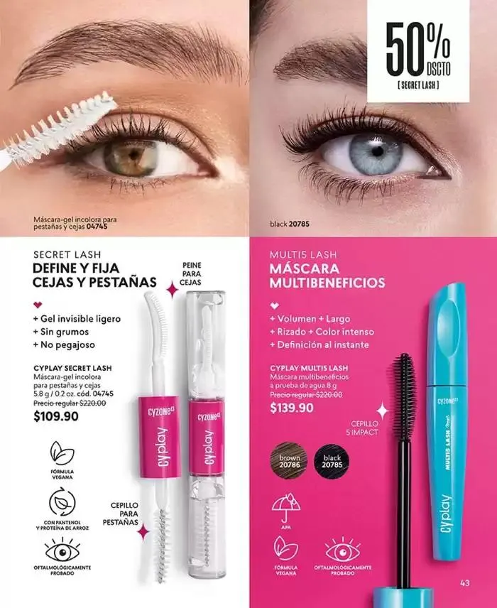 Catálogo de Catálogo Cyzone México C07 1 de julio al 31 de julio 2025 - Pagina 45