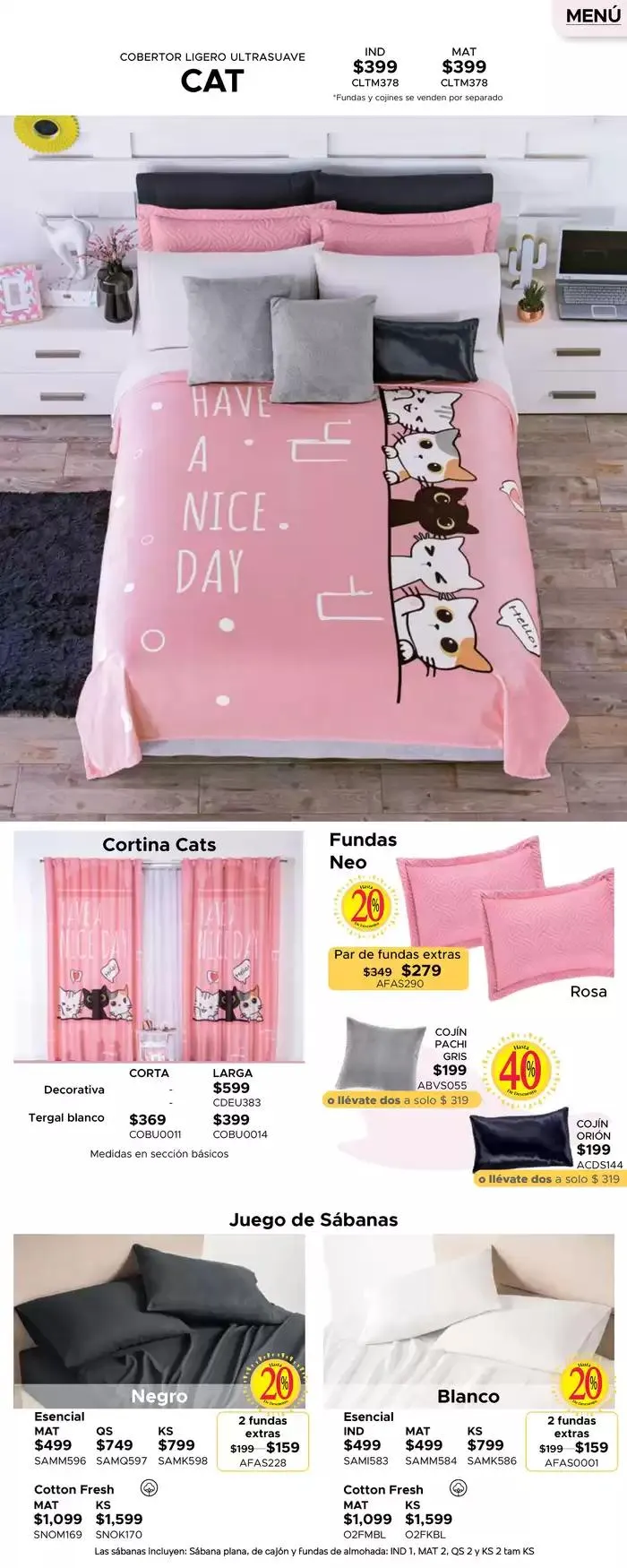 Catálogo de Ofertas Colchas Concord 4 de marzo al 31 de marzo 2025 - Pagina 416