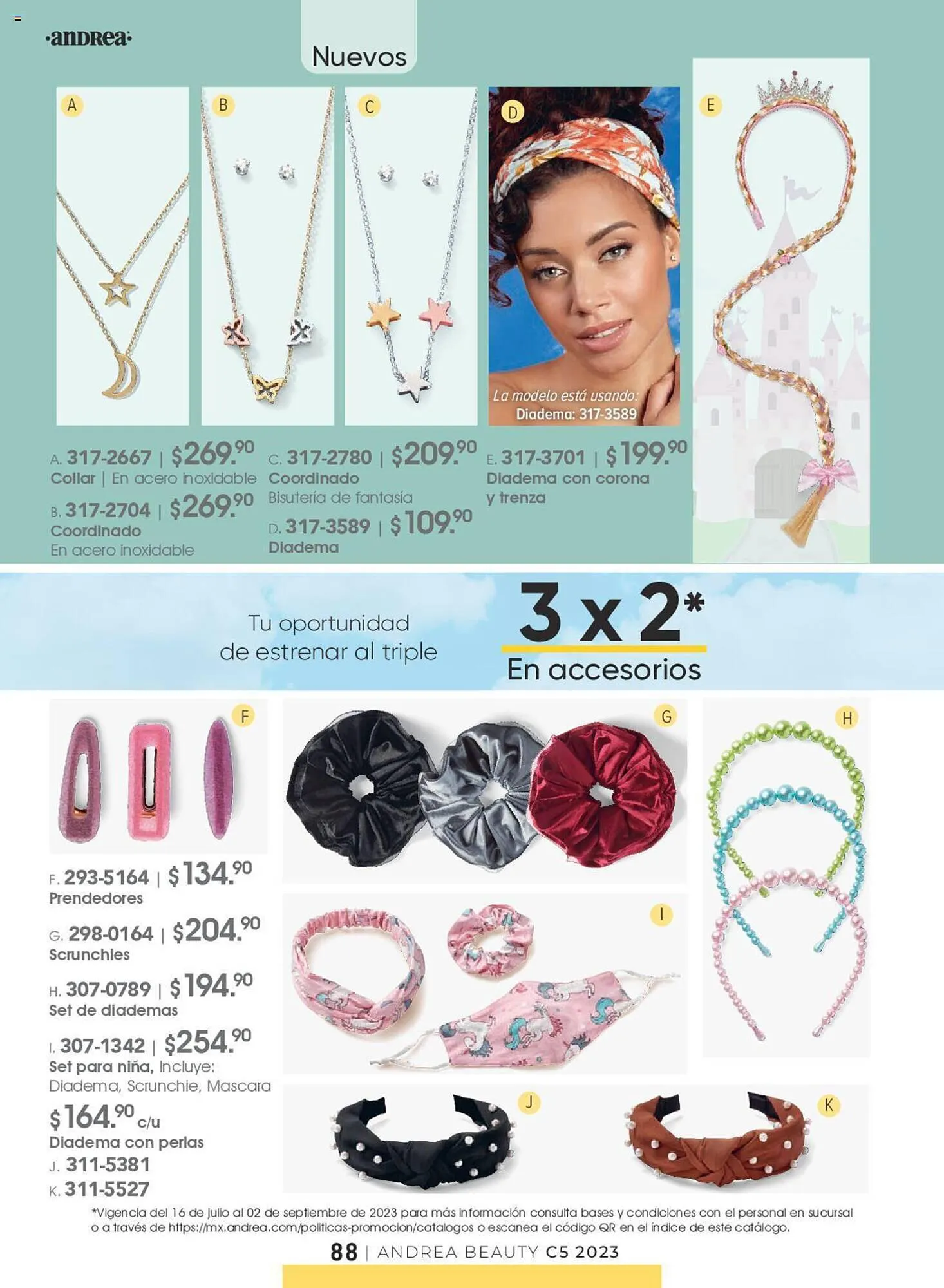 Catálogo de Catálogo Andrea 16 de julio al 2 de septiembre 2023 - Pagina 88