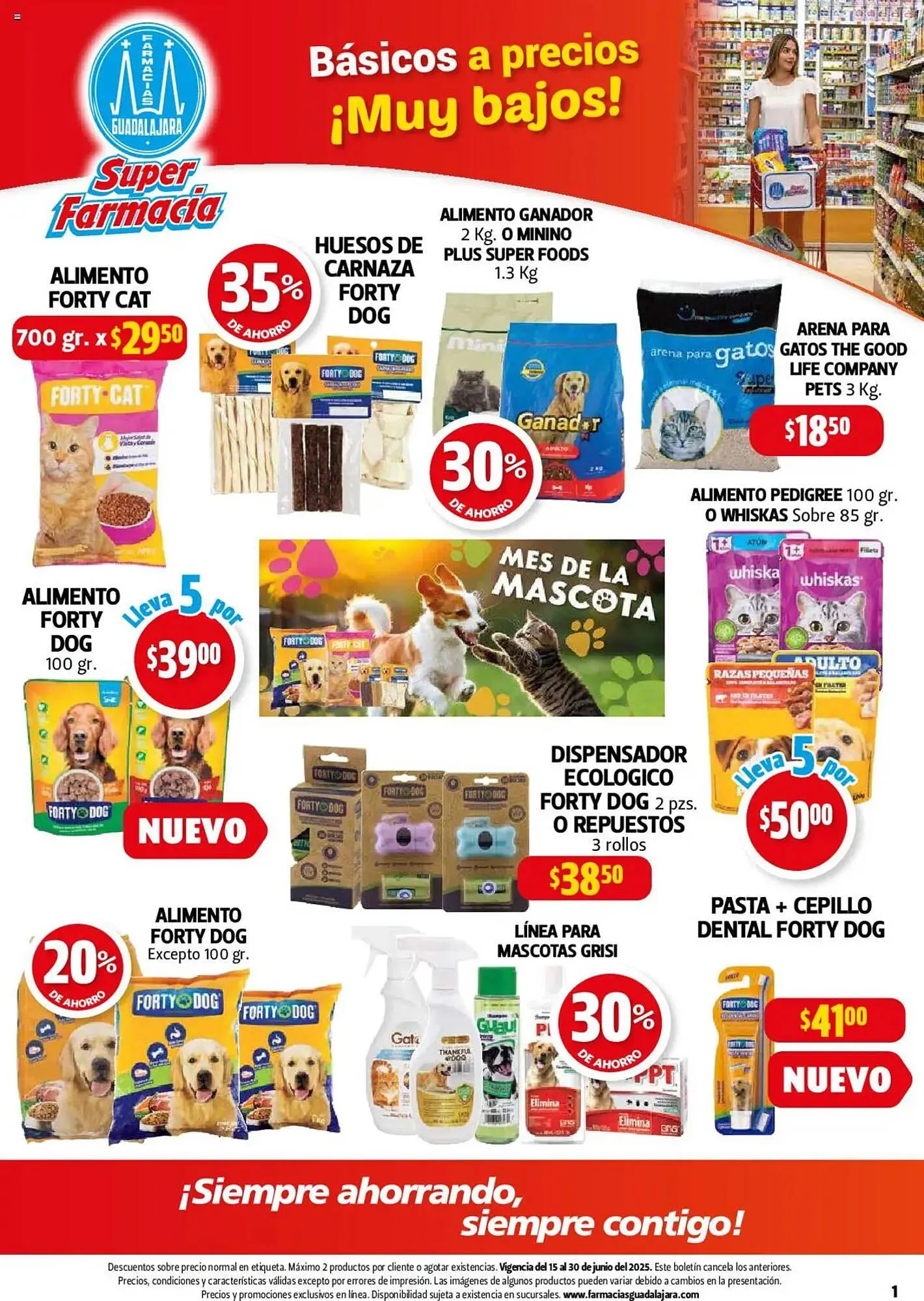 Catálogo de Catálogo Farmacias Guadalajara 15 de junio al 2 de julio 2025 - Pagina 1