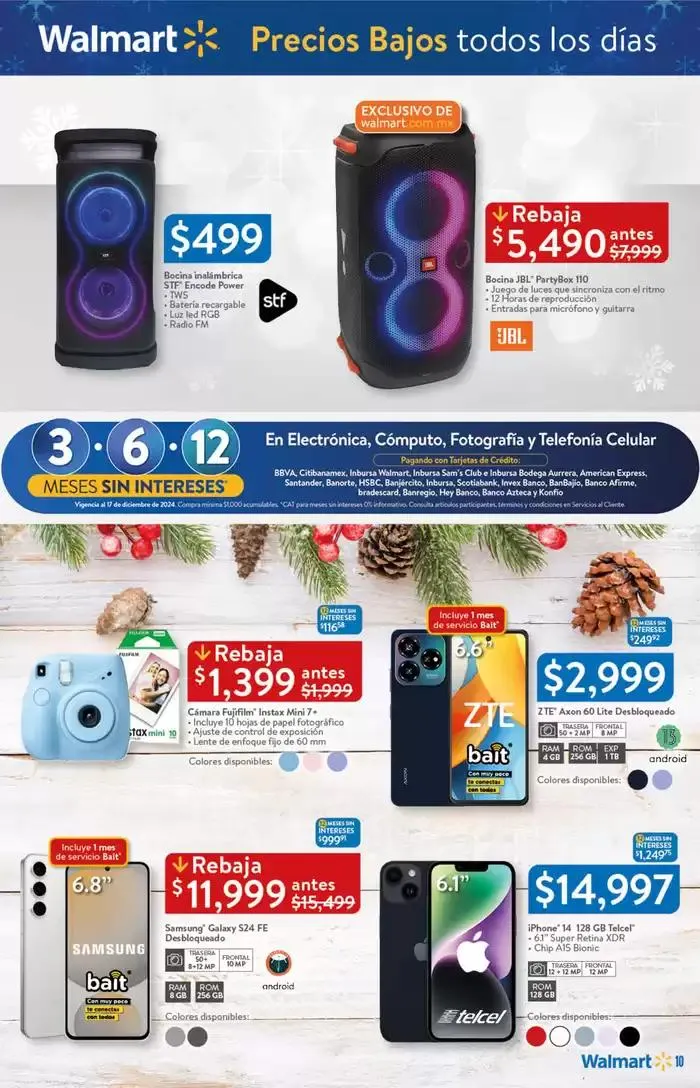 Catálogo de Walmart - Precios Bajos 28 de noviembre al 17 de diciembre 2024 - Pagina 10