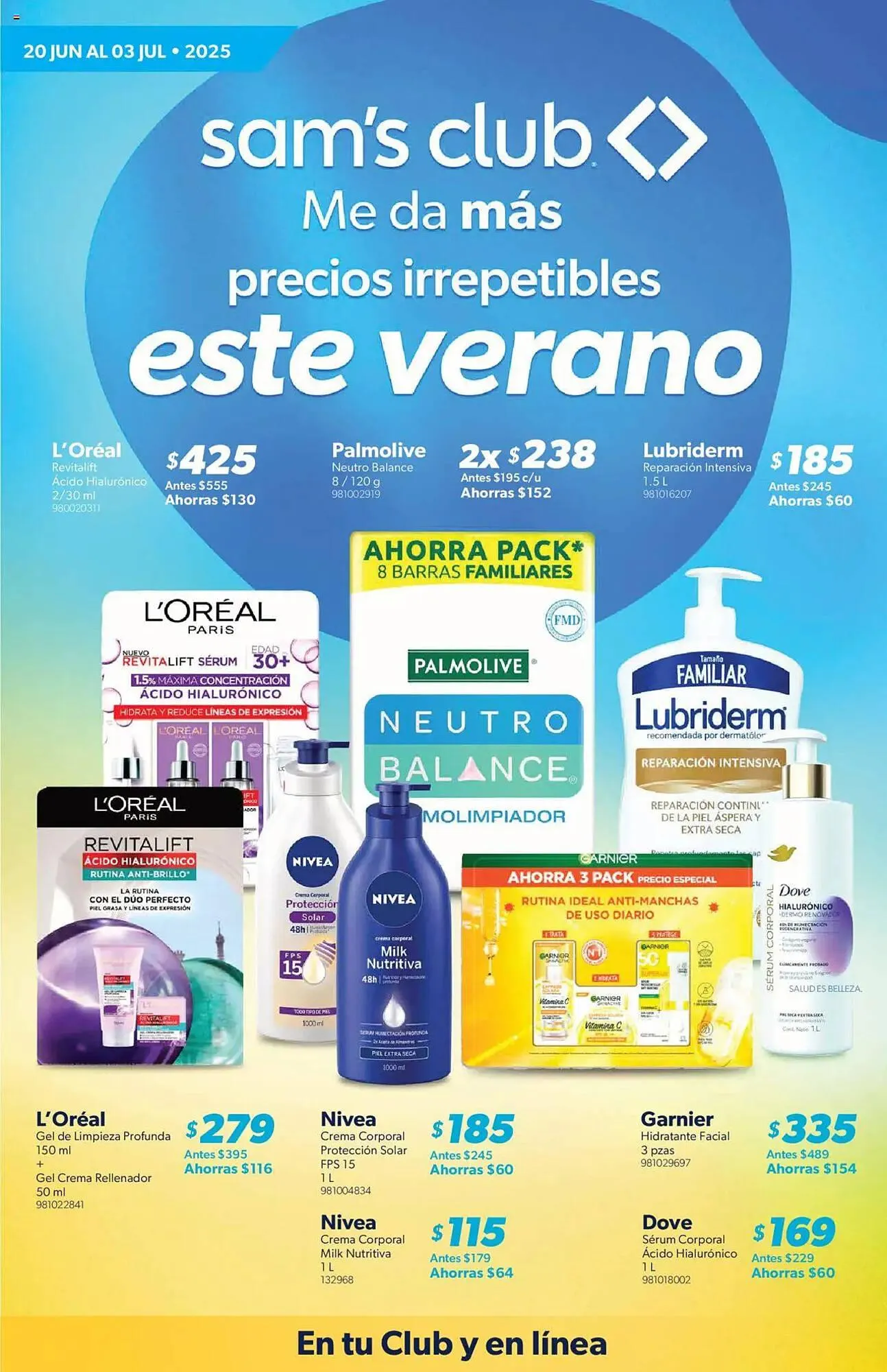 Catálogo de Catálogo Sam's Club 20 de junio al 3 de julio 2025 - Pagina 1