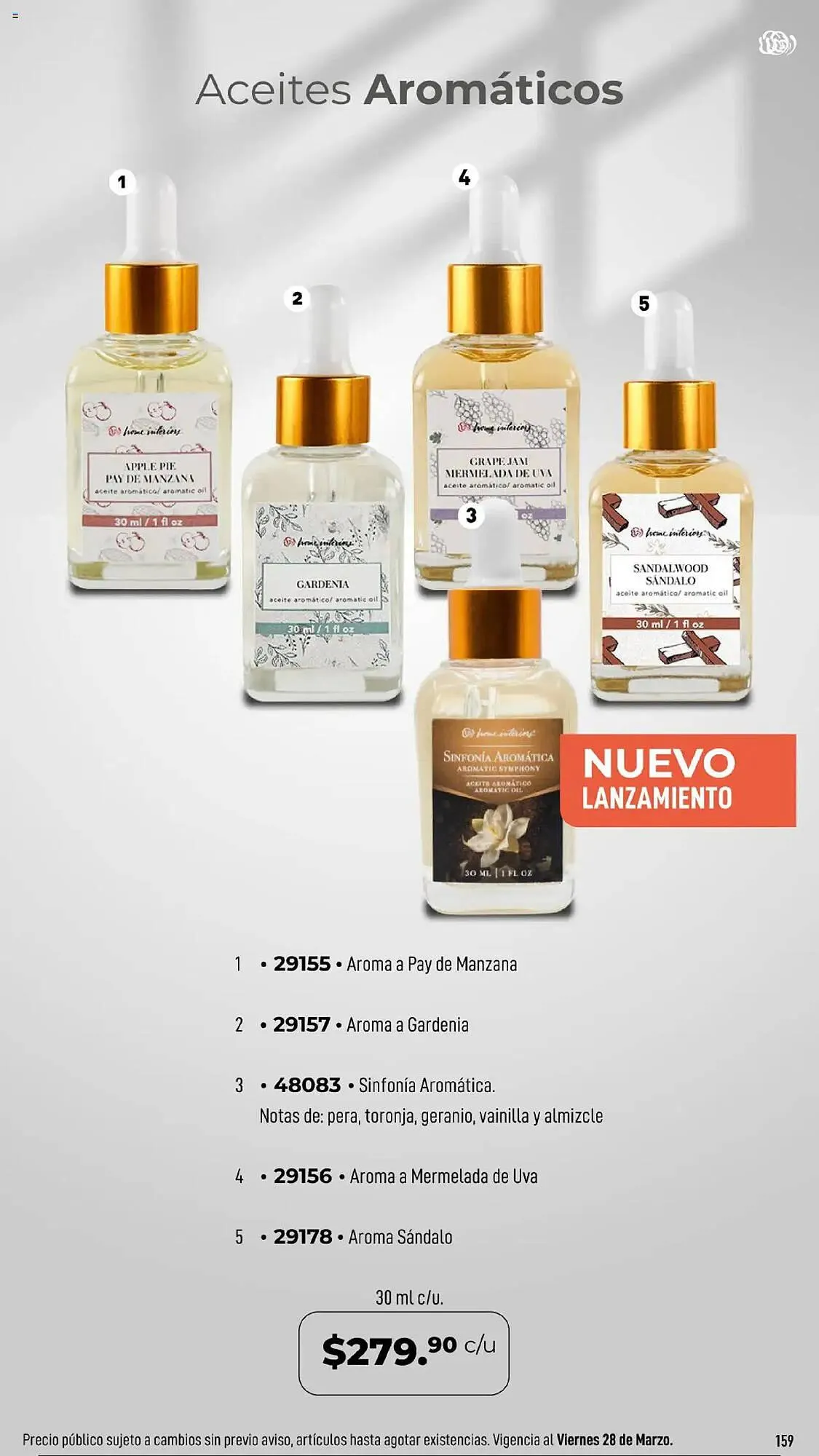 Catálogo de Catálogo Home Interiors 17 de febrero al 28 de marzo 2025 - Pagina 159