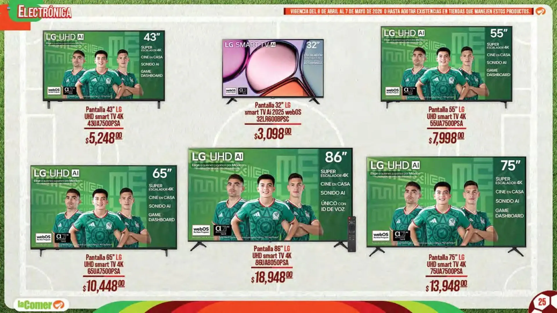 Catálogo de Folleto La Comer 8 de abril al 7 de mayo 2026 - Pagina 25