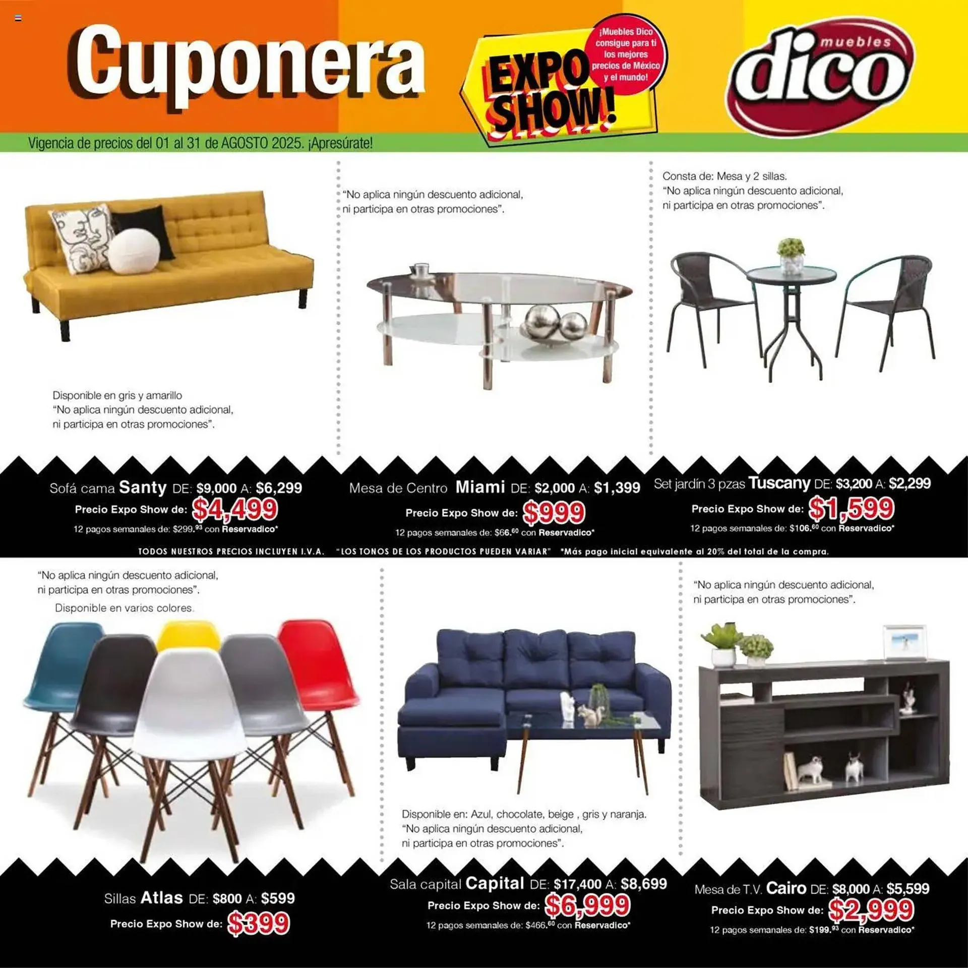 Catálogo de Catálogo Muebles Dico 1 de agosto al 1 de septiembre 2025 - Pagina 4