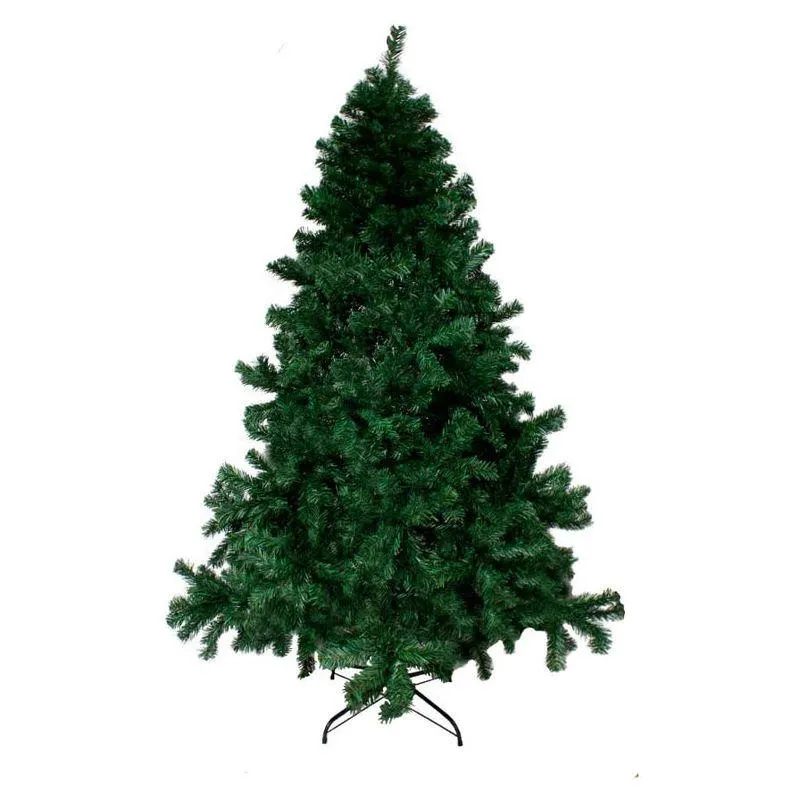 Árbol de Navidad Pino Clásico Ramas Verde Oliva Artificial 2.10 m
