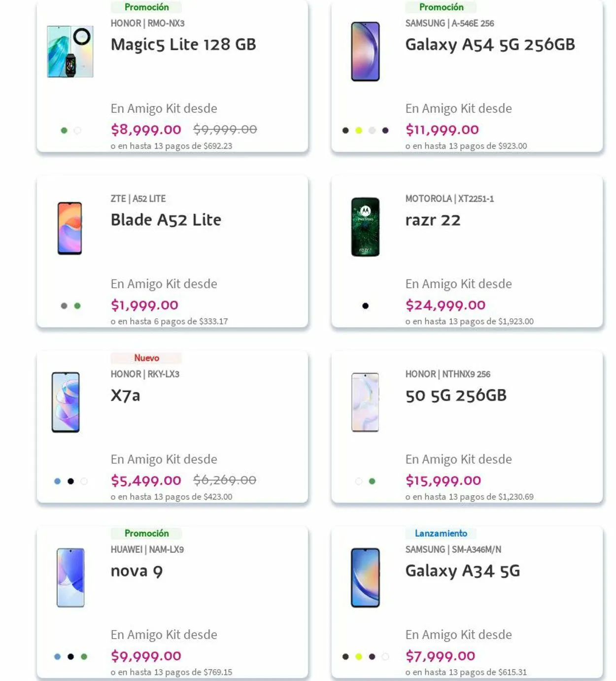 Catálogo de Telcel 11 de septiembre al 20 de septiembre 2023 - Pagina 30