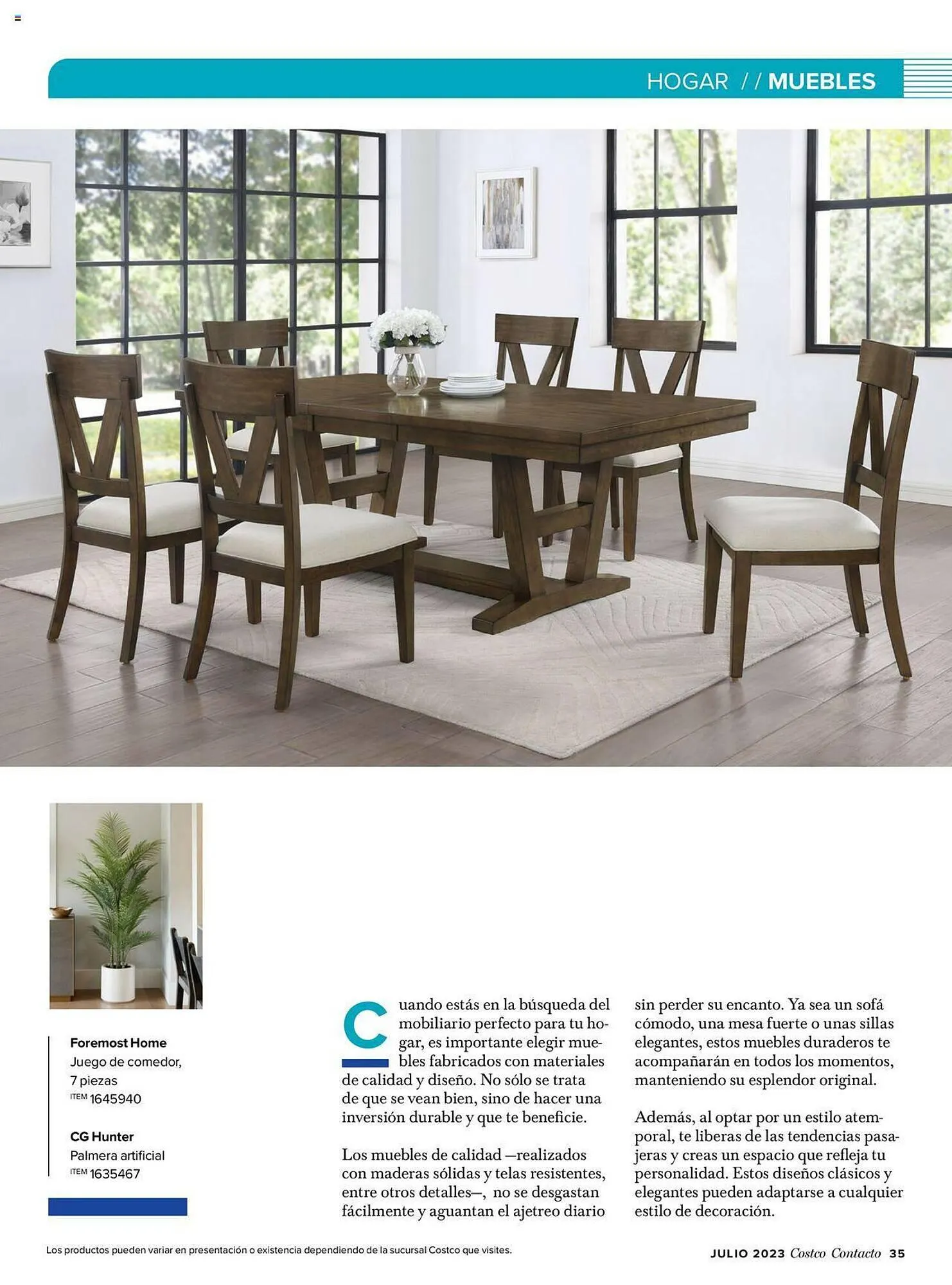 Catálogo de Catálogo Costco 12 de julio al 31 de julio 2023 - Pagina 37
