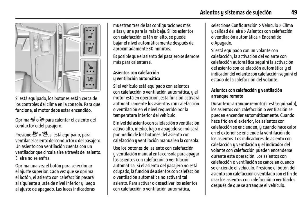 Catálogo de Chevrolet Corvette Stingray Manual del propietario 22 de enero al 31 de diciembre 2025 - Pagina 50