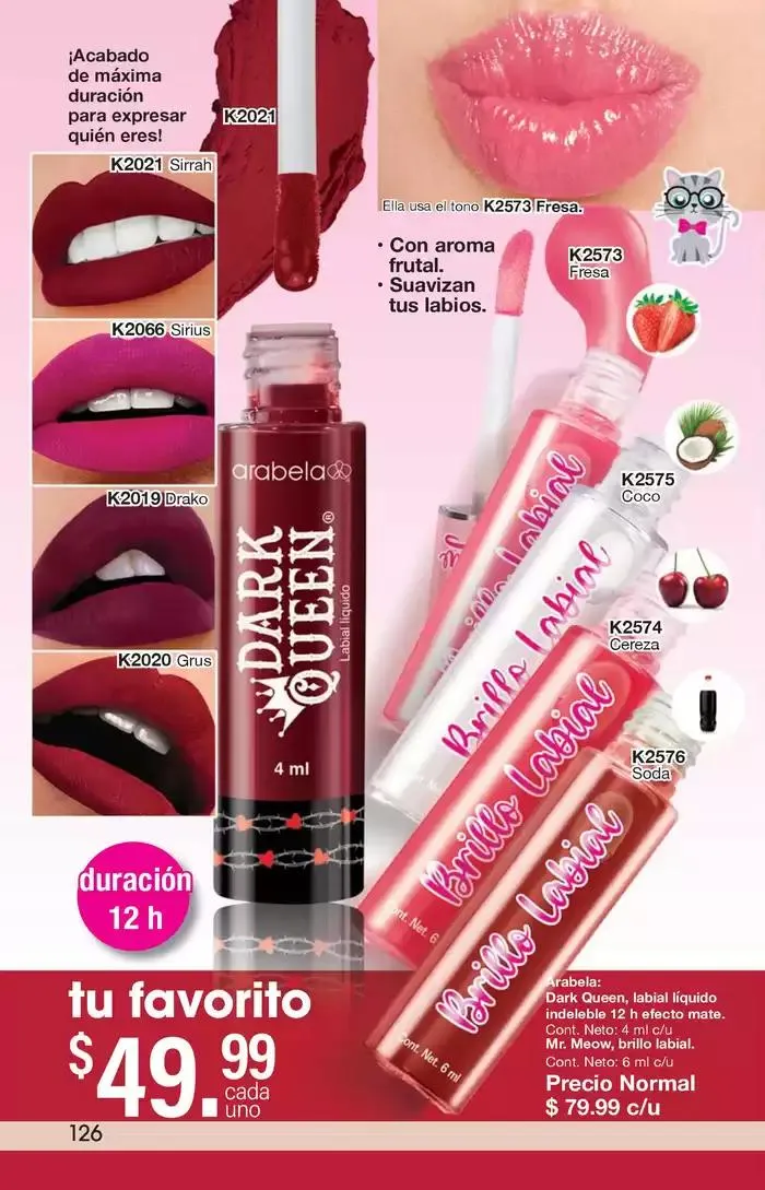 Catálogo de Arabela Campaña 01 4 de diciembre al 26 de diciembre 2024 - Pagina 126