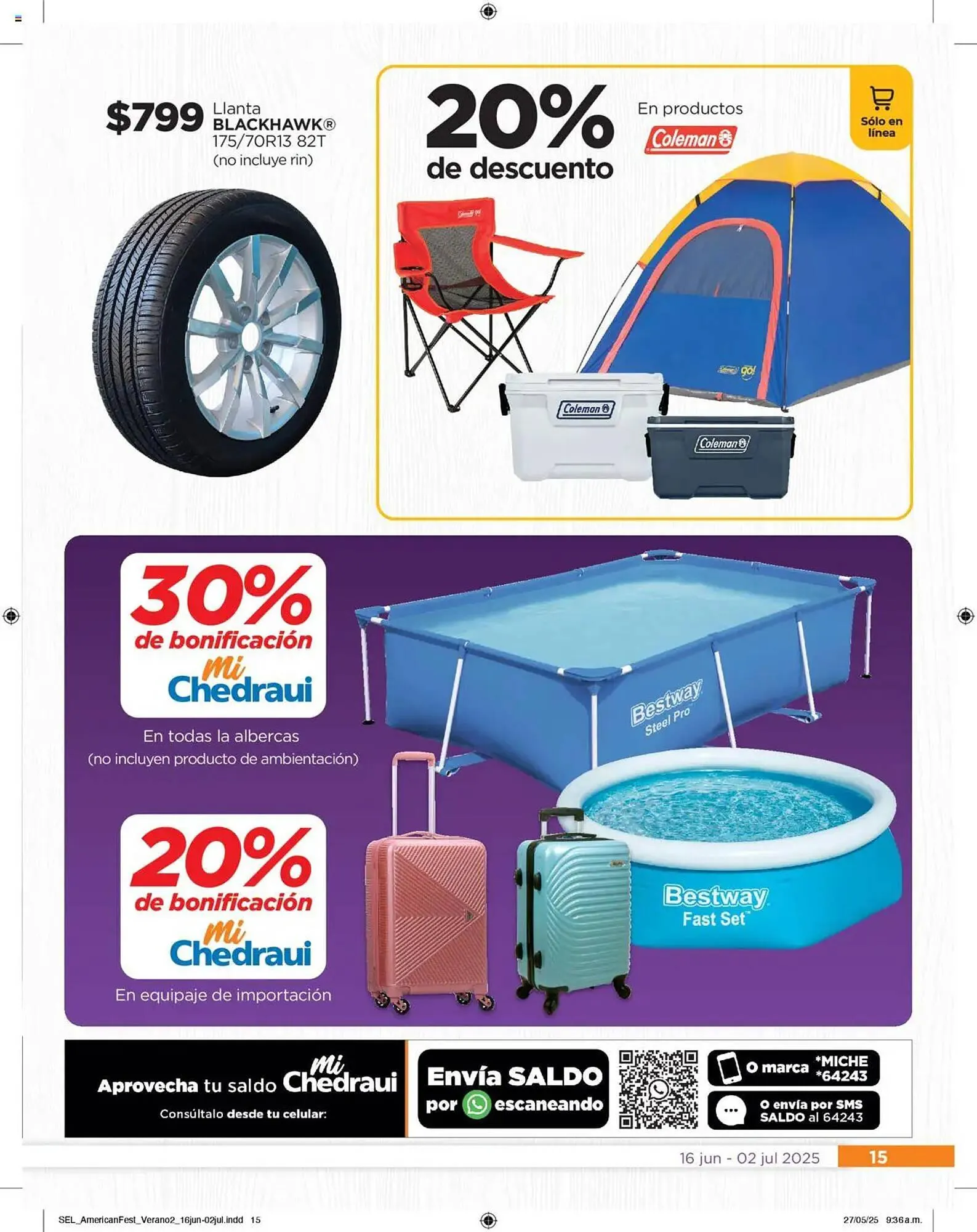 Catálogo de Catálogo Chedraui 16 de junio al 3 de julio 2025 - Pagina 15
