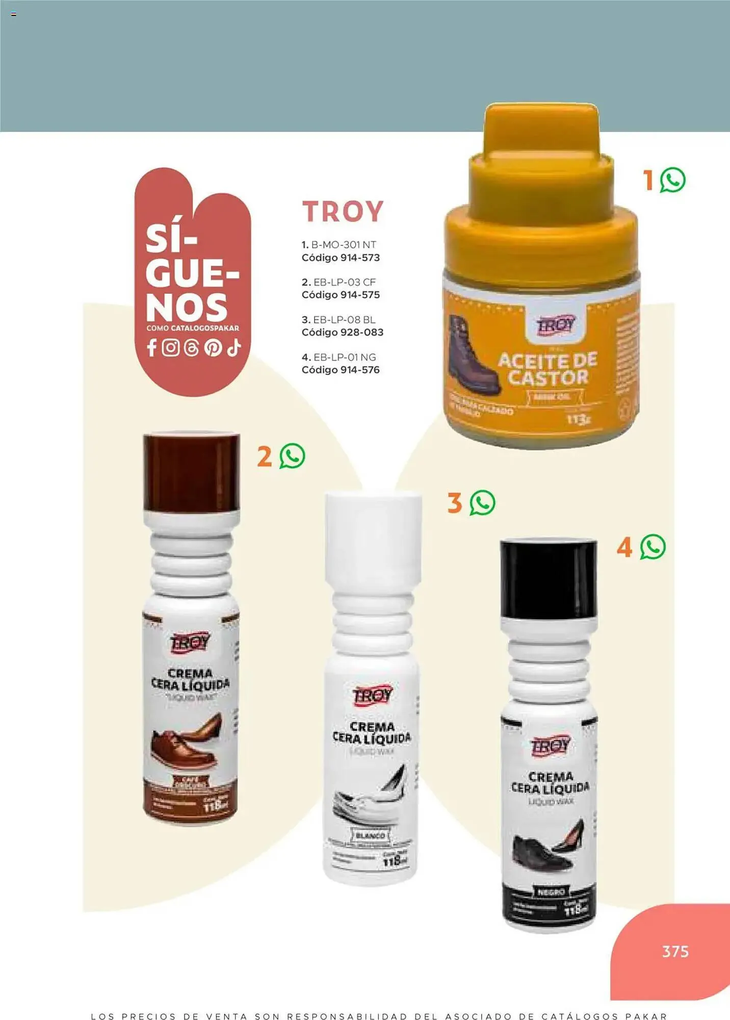 Catálogo de Catálogo SC Pakar 24 de julio al 1 de enero 2026 - Pagina 375