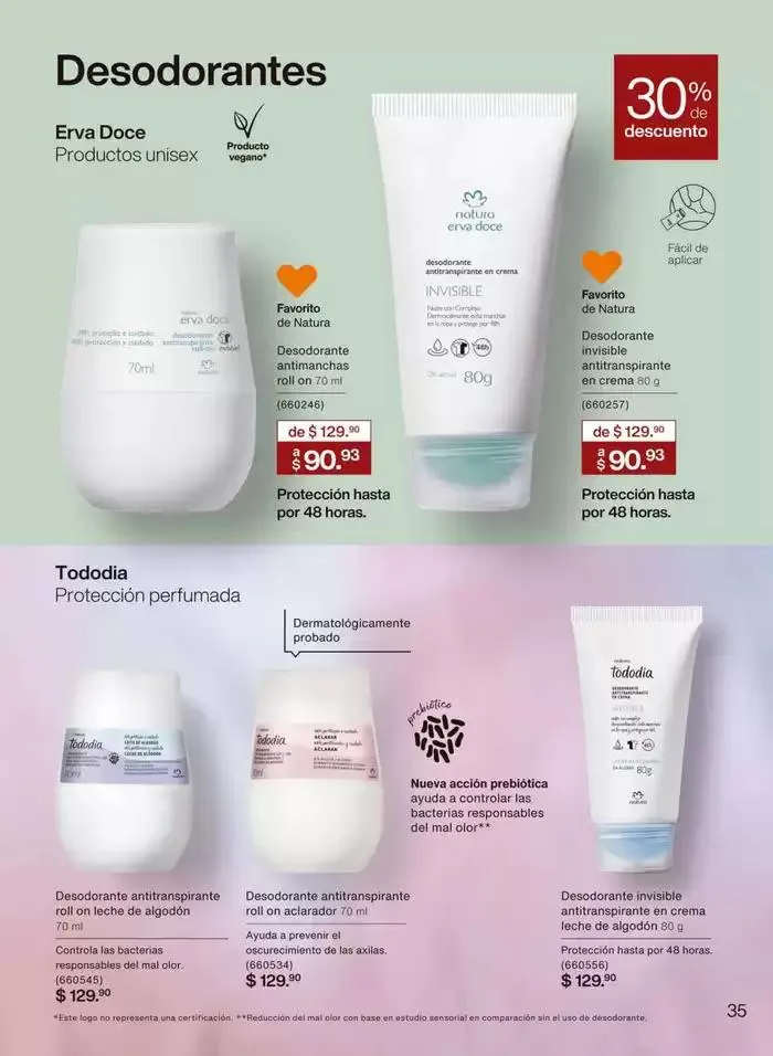 Catálogo de Avon Folleto Natura C19 28 de octubre al 5 de diciembre 2024 - Pagina 35