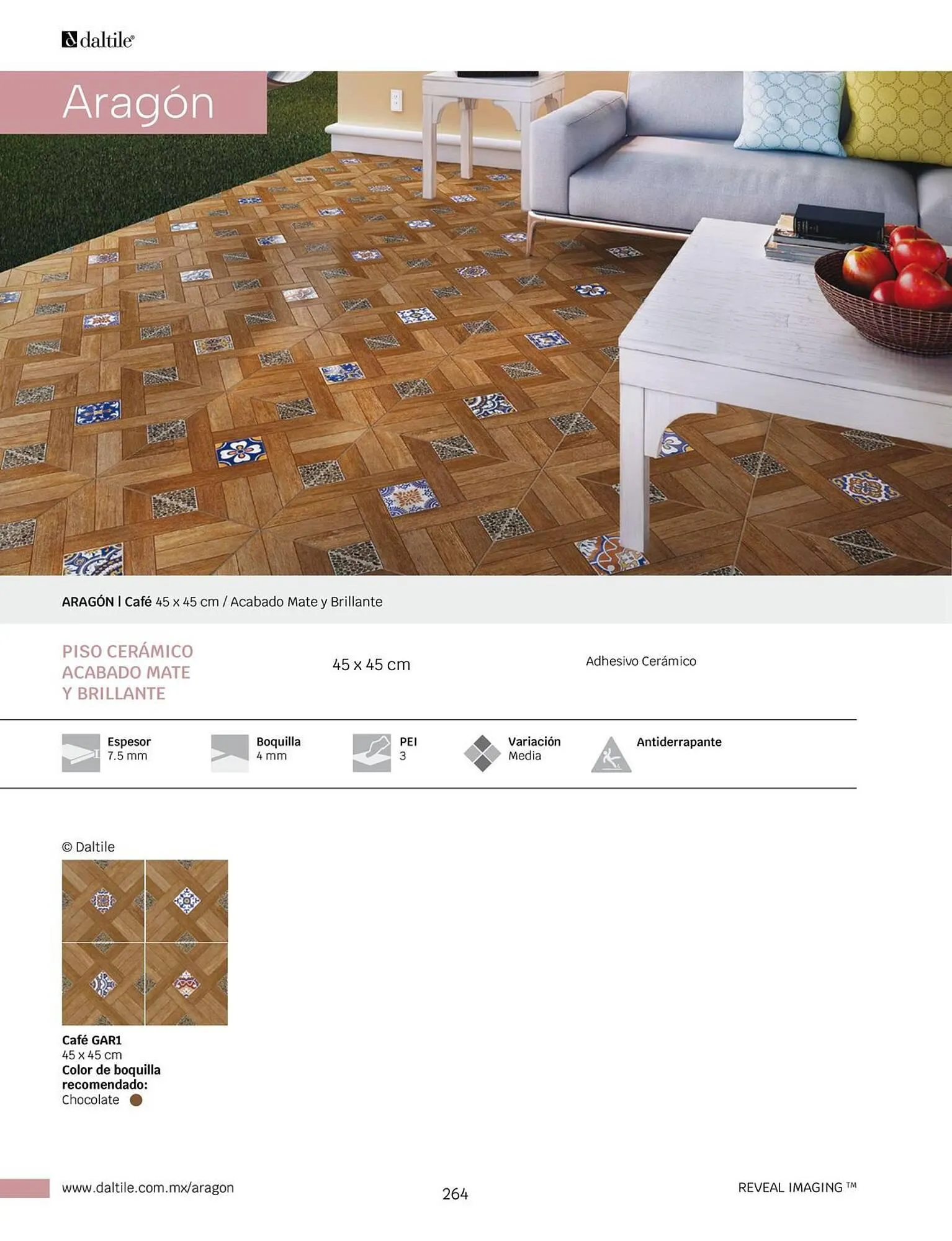 Catálogo de Catálogo Daltile 1 de enero al 31 de diciembre 2024 - Pagina 264