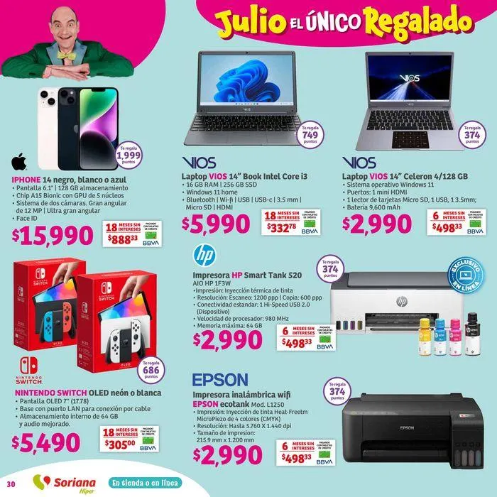 Catálogo de Julio Regalado Híper 26 de julio al 30 de julio 2024 - Pagina 30