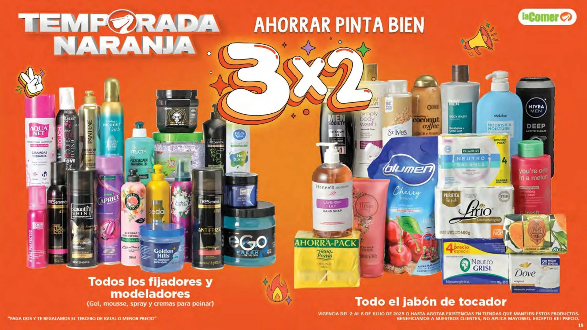 Catálogo de Catálogo La Comer 2 de julio al 8 de julio 2025 - Pagina 19