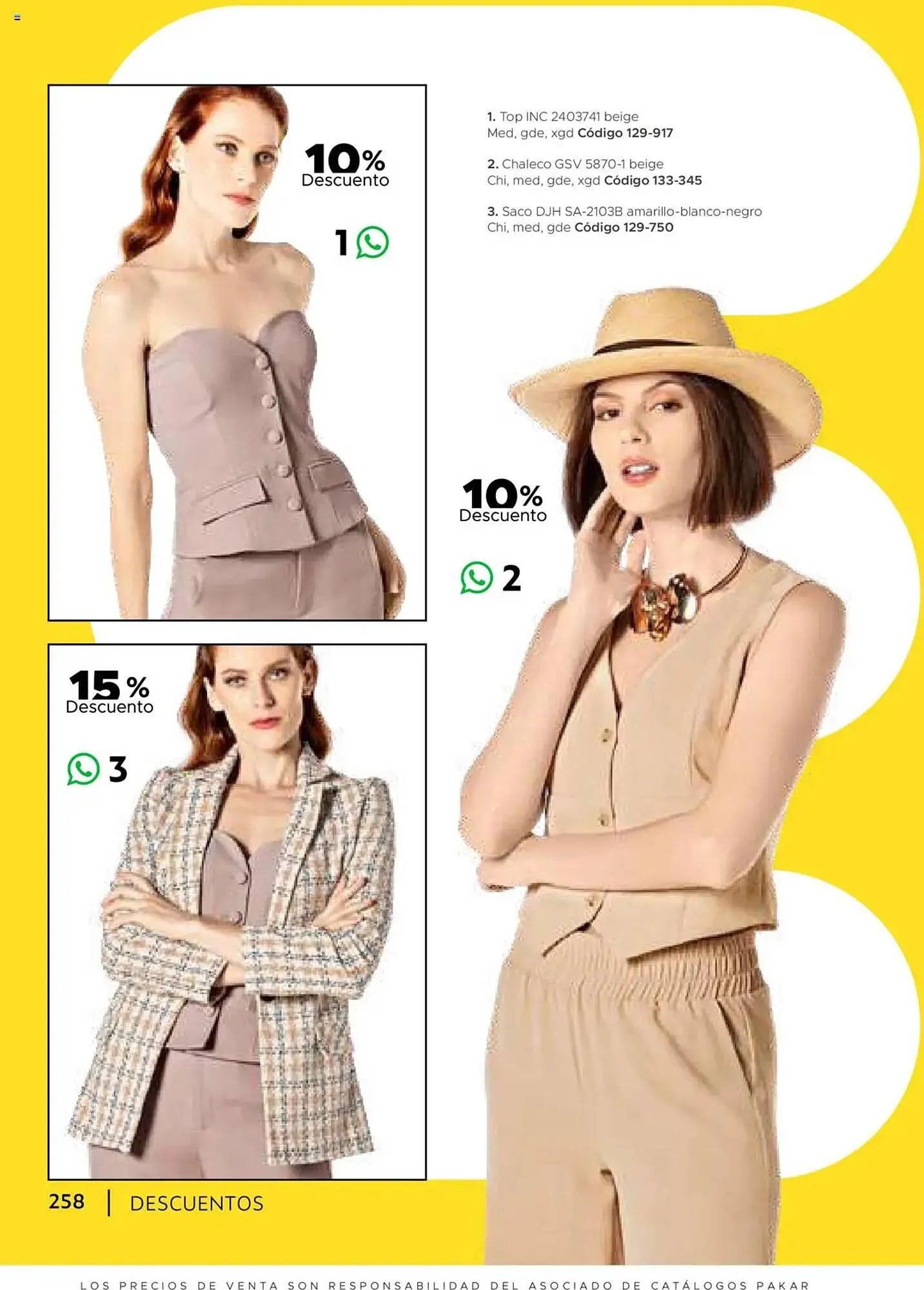 Catálogo de Catálogo SC Pakar 24 de julio al 1 de enero 2026 - Pagina 258