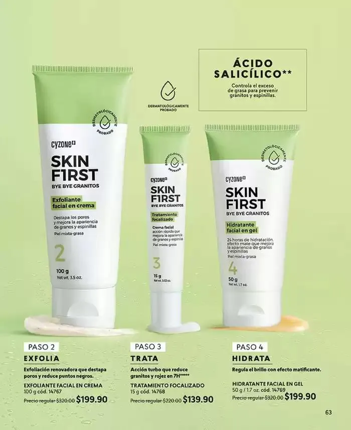 Catálogo de Catálogo Cyzone México C06 4 de marzo al 30 de junio 2025 - Pagina 63