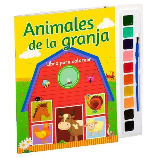 Libro Para Colorear Animales de la Granja