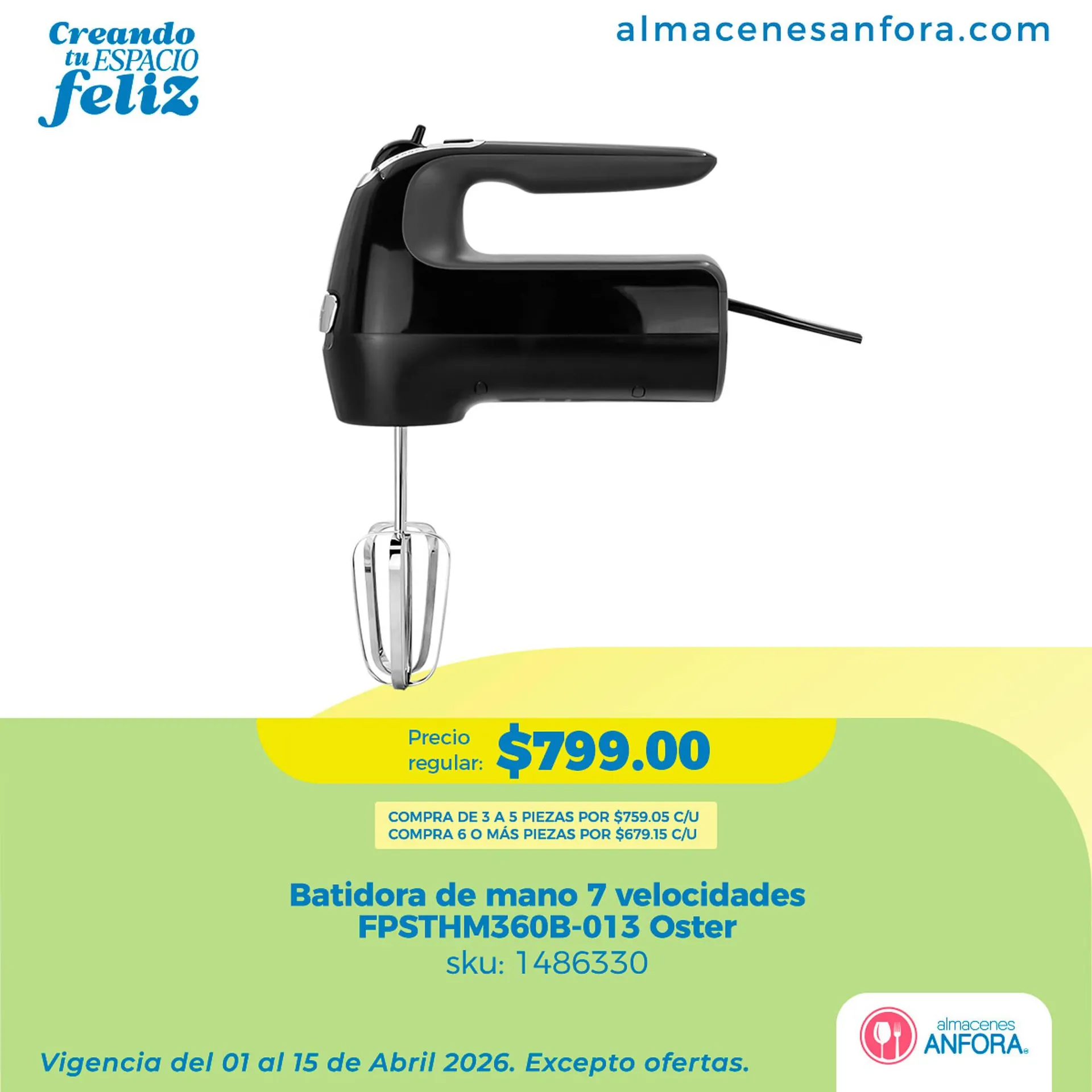 Catálogo de Catálogo Almacenes Anfora 7 de abril al 15 de abril 2026 - Pagina 2