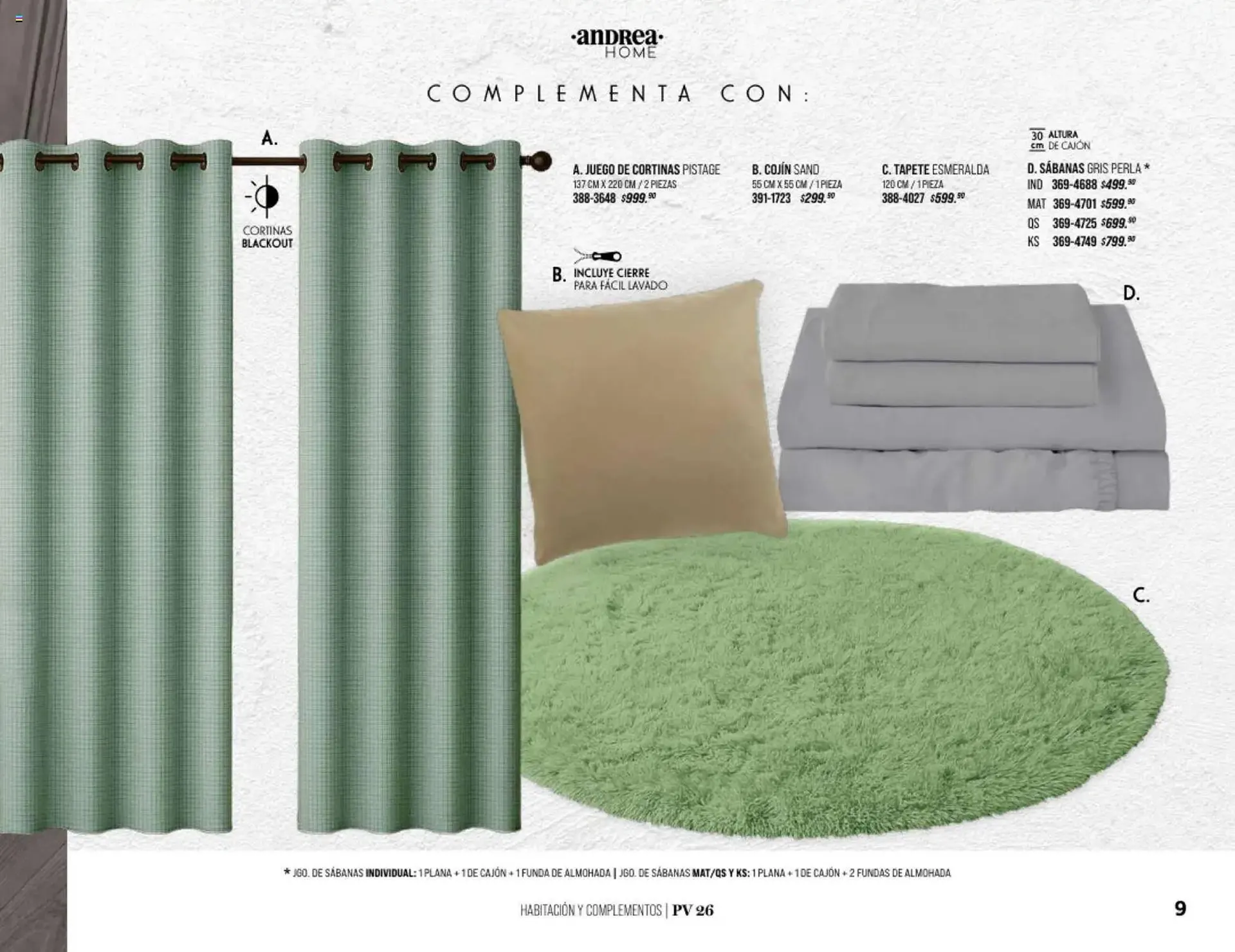 Catálogo de Catálogo Andrea 25 de enero al 23 de agosto 2026 - Pagina 9