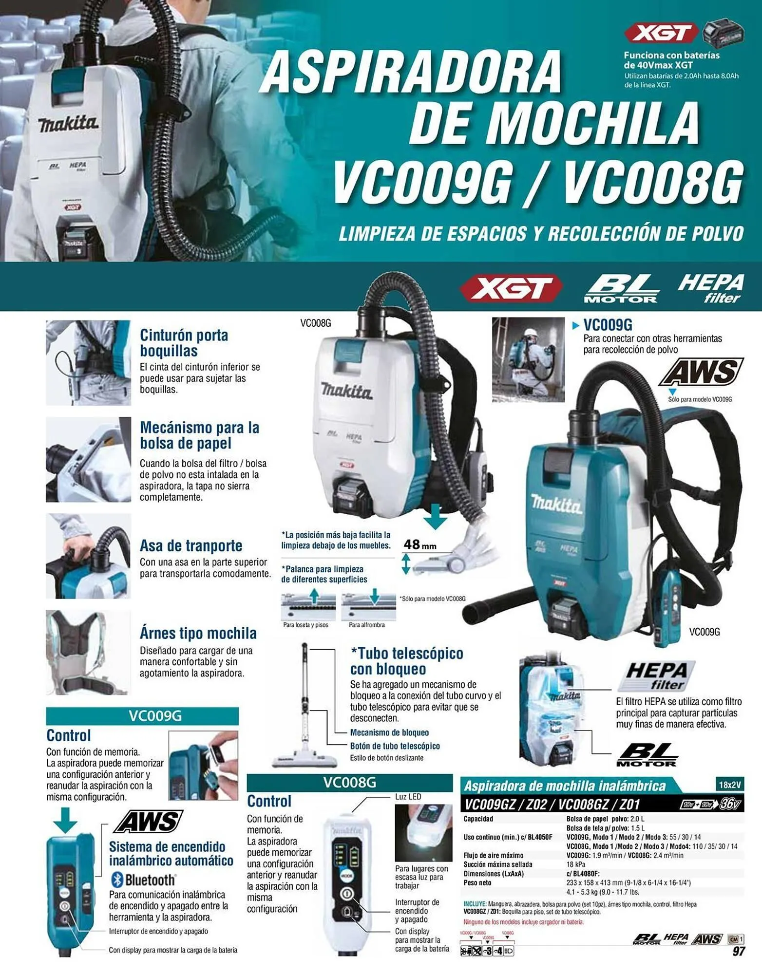 Catálogo de Catálogo Makita 12 de enero al 31 de diciembre 2026 - Pagina 97